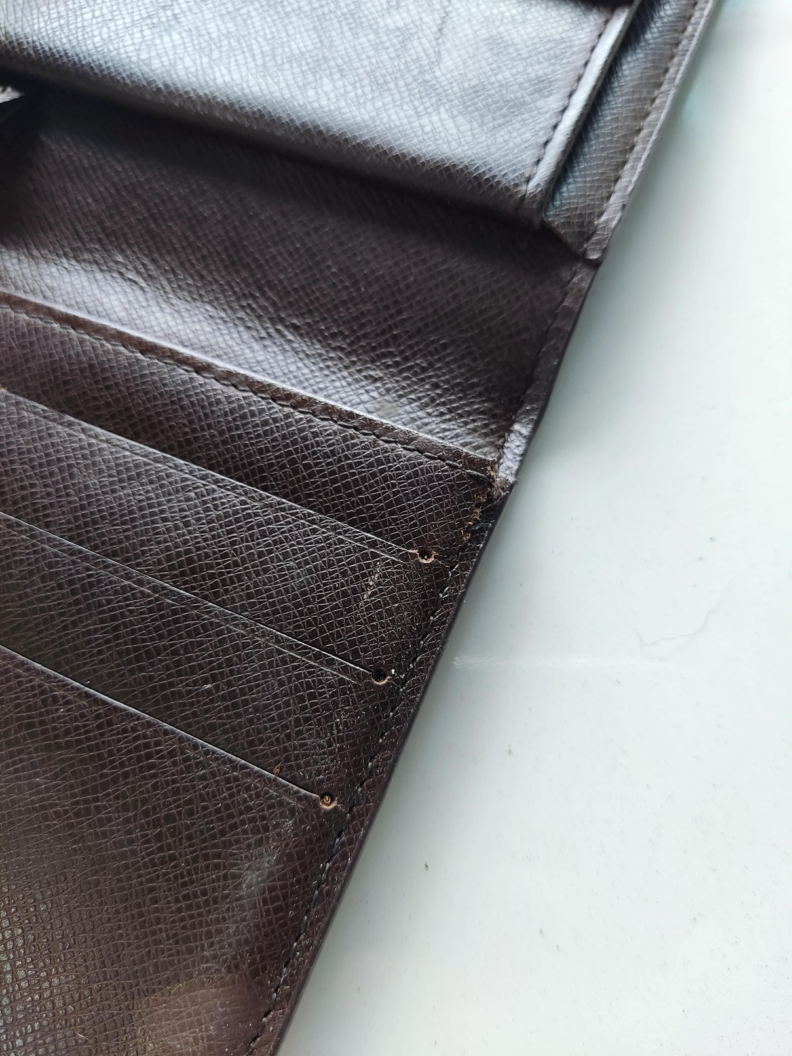 Louis Vuitton LOUIS VUITTON Limited Edition Damier Ebene Portefeuil Wallet Size ONE SIZE - 12 Thumbnail