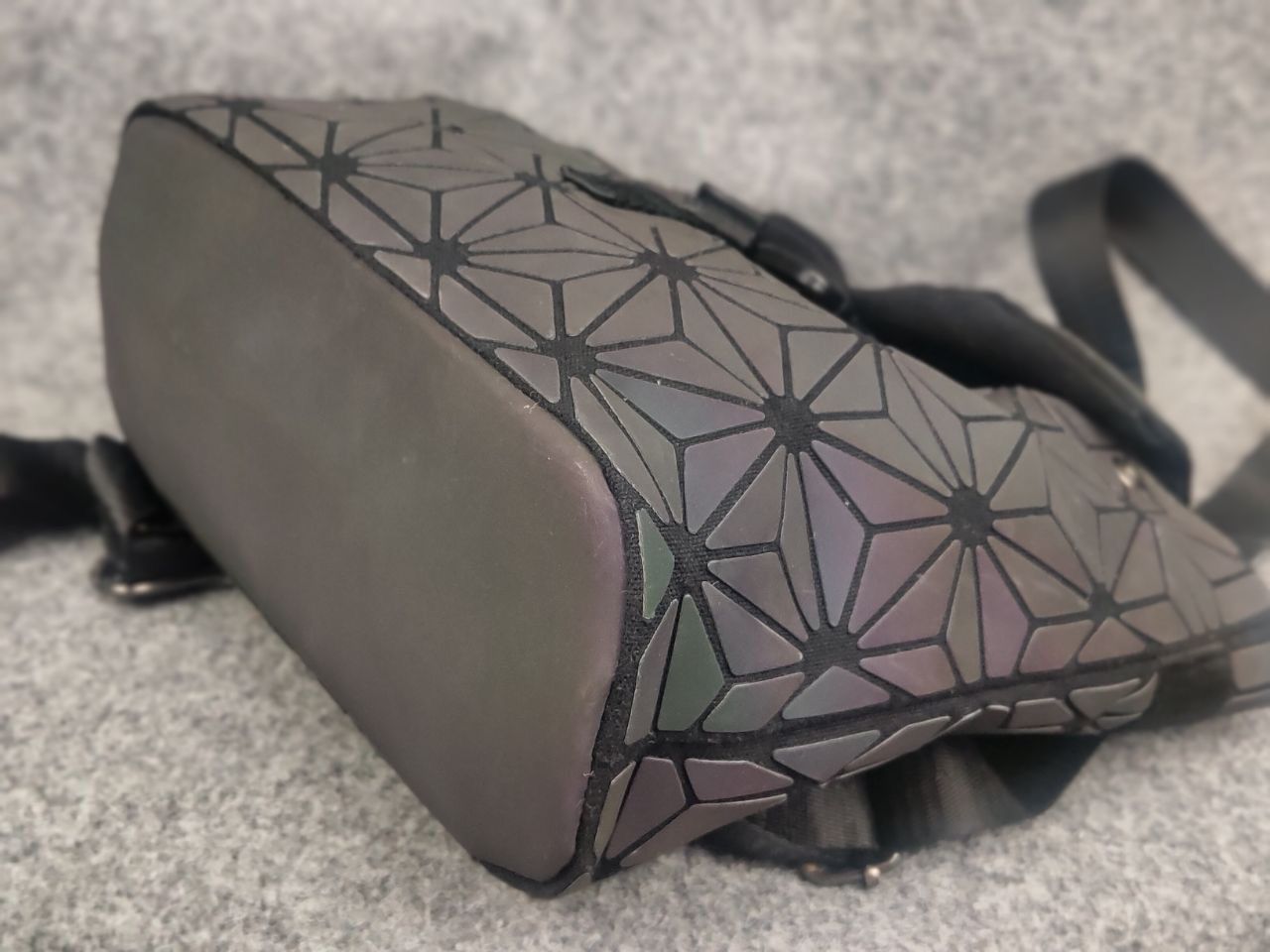 Issey Miyake Issey Miyake Bao Bao Japan Geometric Prism PVC Backpack Size ONE SIZE - 9 Thumbnail
