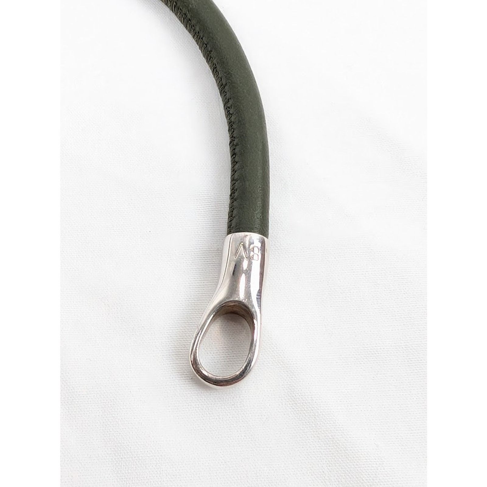 Bottega Veneta o1rshd1 Size: S / Silver/Nappa Sterling Bracelet in Borneo Size ONE SIZE - 8 Thumbnail