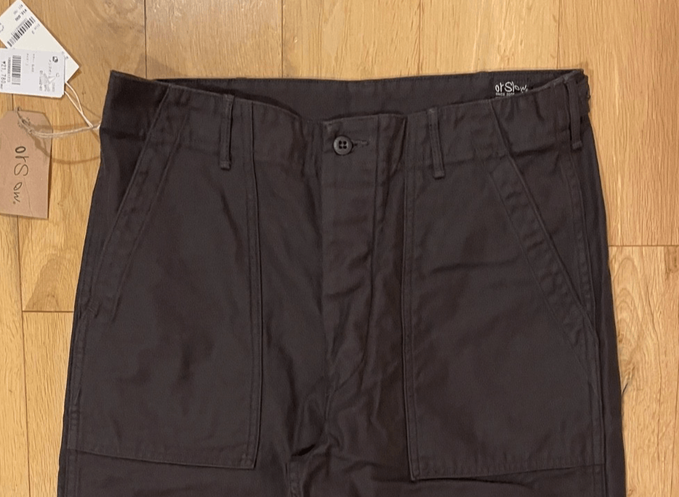 Orslow orSlow Regular Fit US Army Fatigue Pants Black Size 3 Size US 34 / EU 50 - 3 Thumbnail