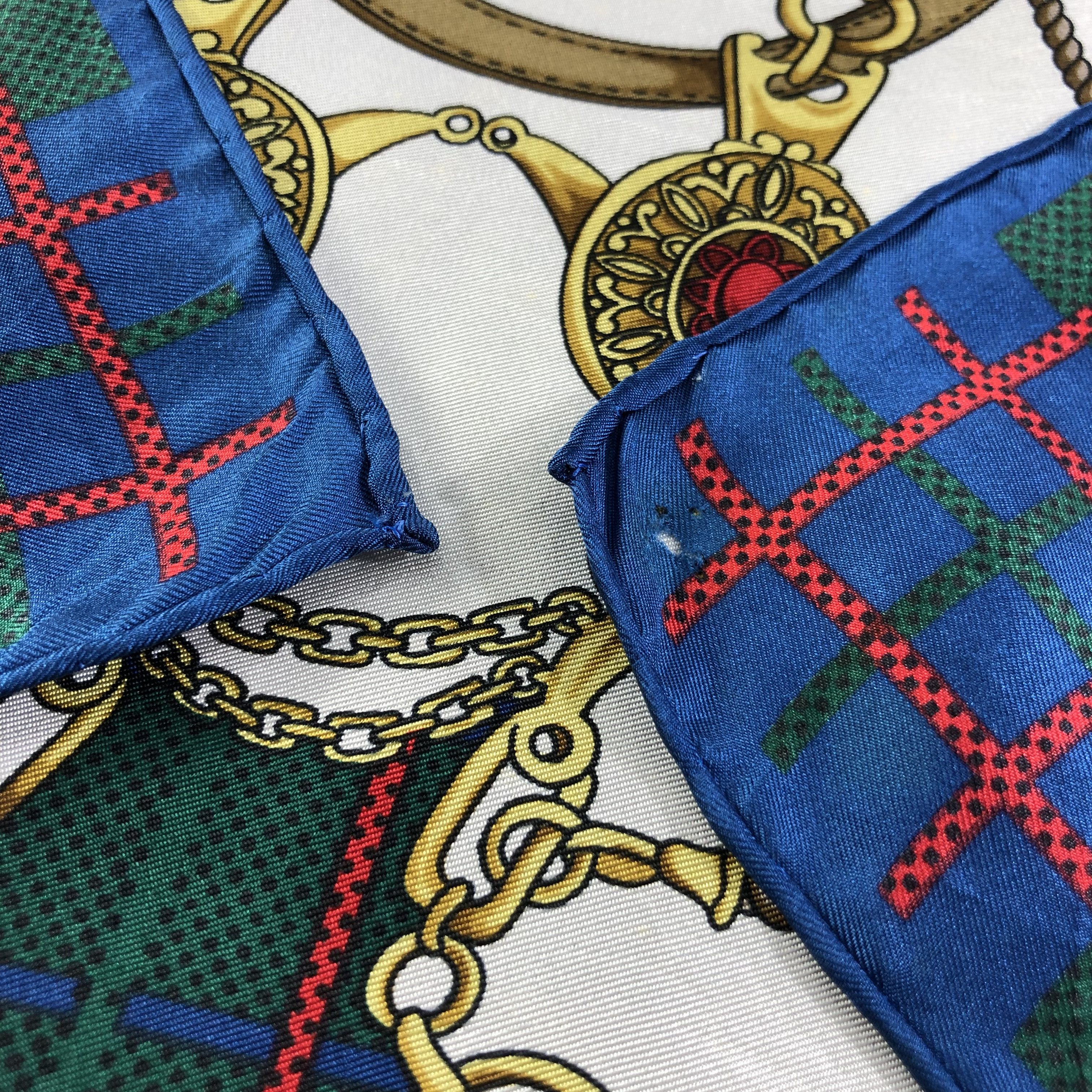 Japanese Brand Vintage Felix Buhler Luxury Hand Rolled Silk Scarf M700 Size ONE SIZE - 4 Thumbnail