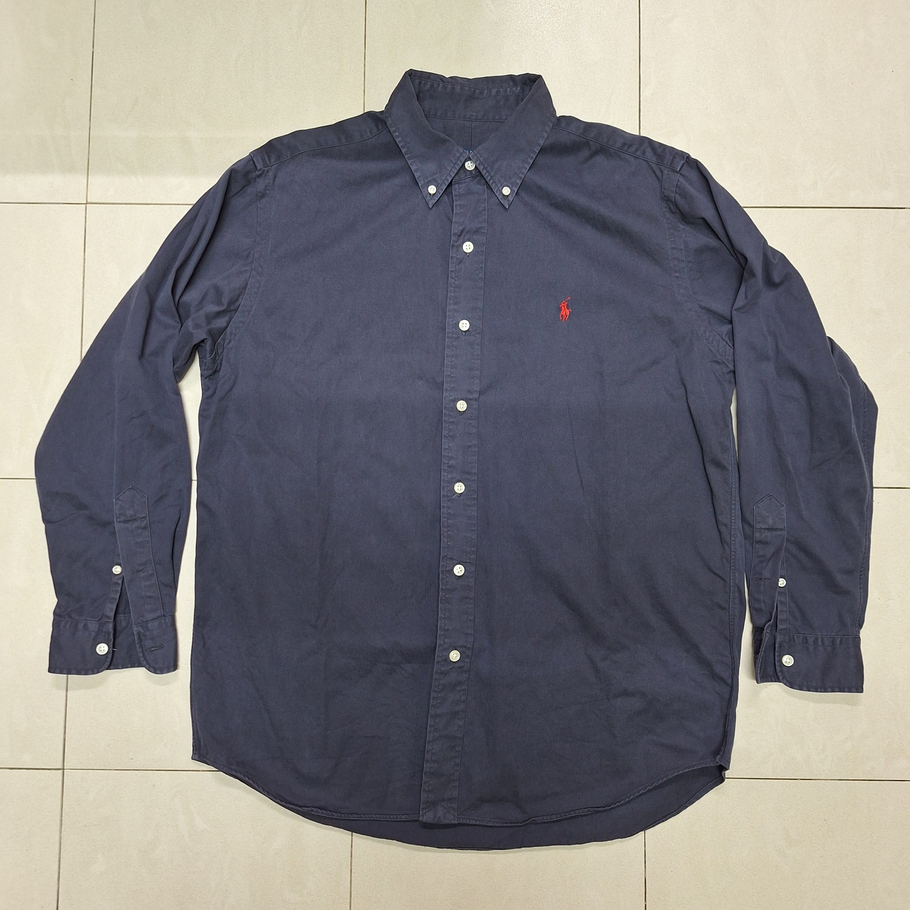 Polo Ralph Lauren Vintage Polo Ralph Lauren Button Down Shirt Size US M / EU 48-50 / 2 - 1 Thumbnail