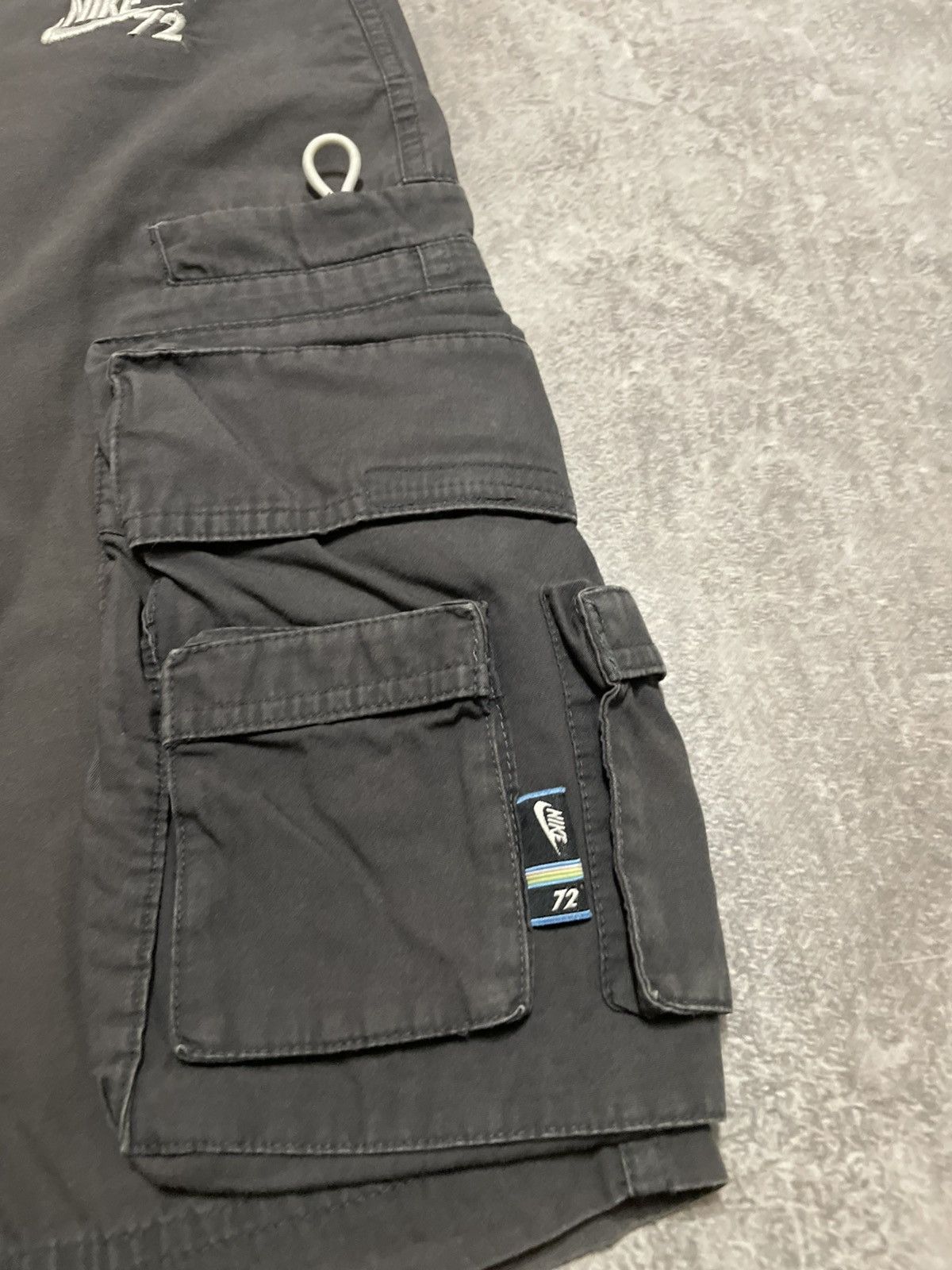 Nike × Vintage Vintage Nike 72 Y2K Cargo Shorts Size S Size US 30 / EU 46 - 5 Thumbnail