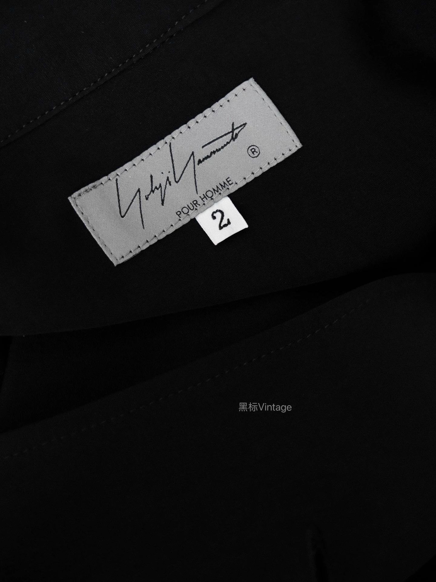 Yohji Yamamoto Yohji Yamamoto 23ss Vintage Triacetate Long Tab Shirt Men Size US M / EU 48-50 / 2 - 9 Thumbnail
