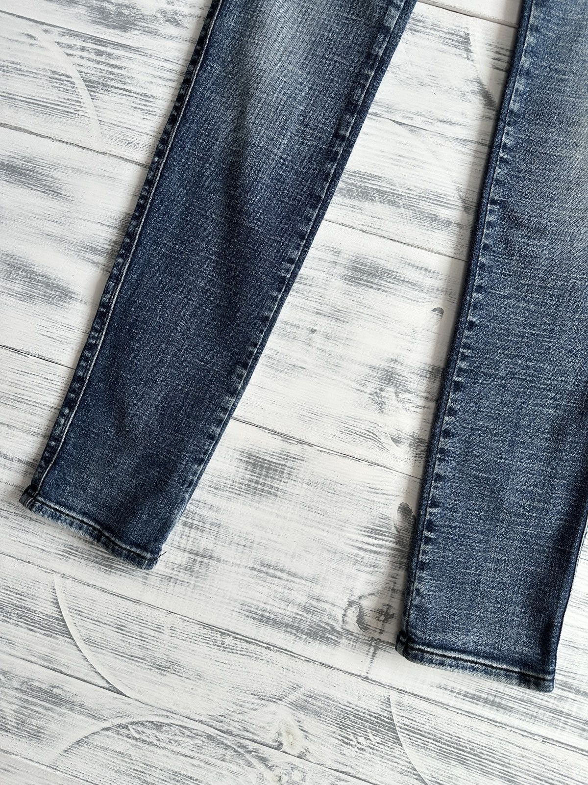 Diesel Y2K DIESEL Karab Low Rise Skinny JeansZipper Pockets size 28 Size 28" / US 6 / IT 42 - 6 Thumbnail