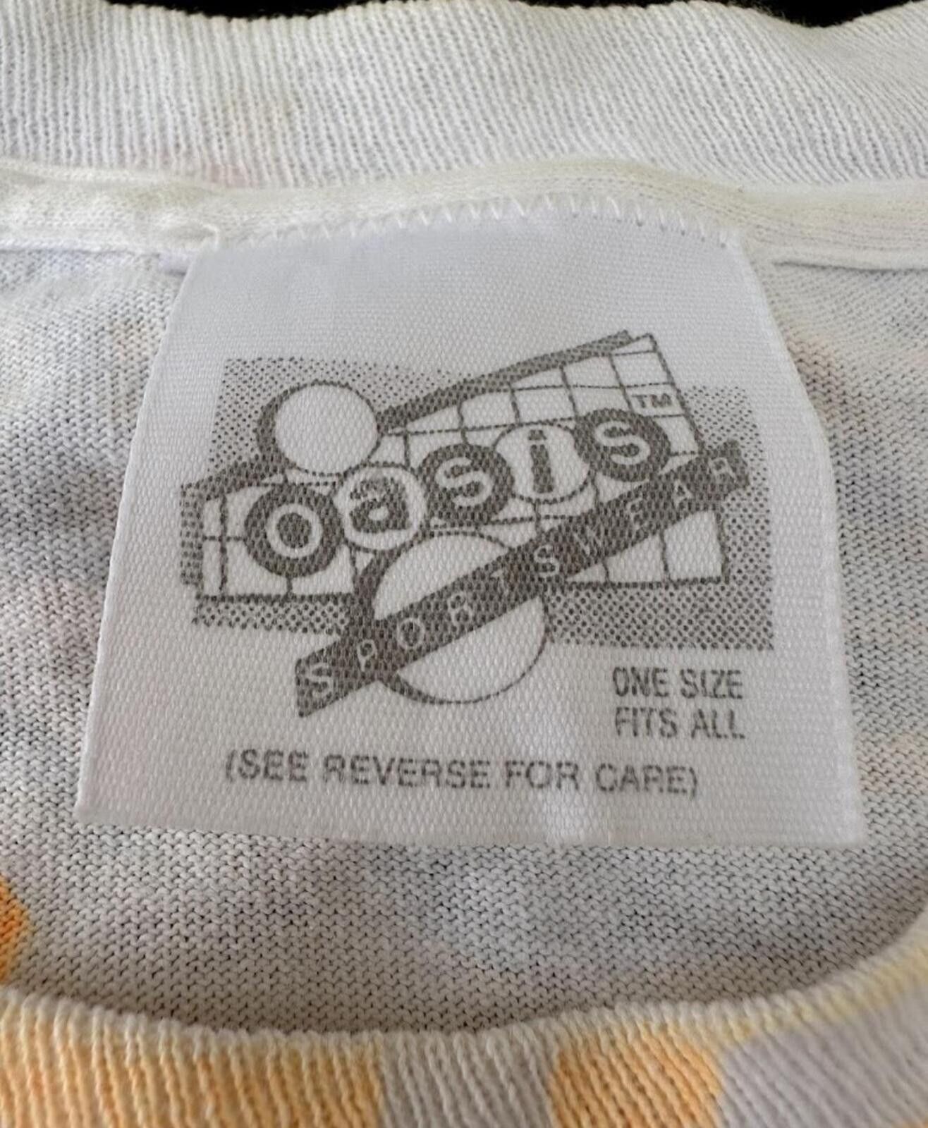 Other Vintage Oasis AOP Tee Single Stitch One Size Size US M / EU 48-50 / 2 - 3 Thumbnail