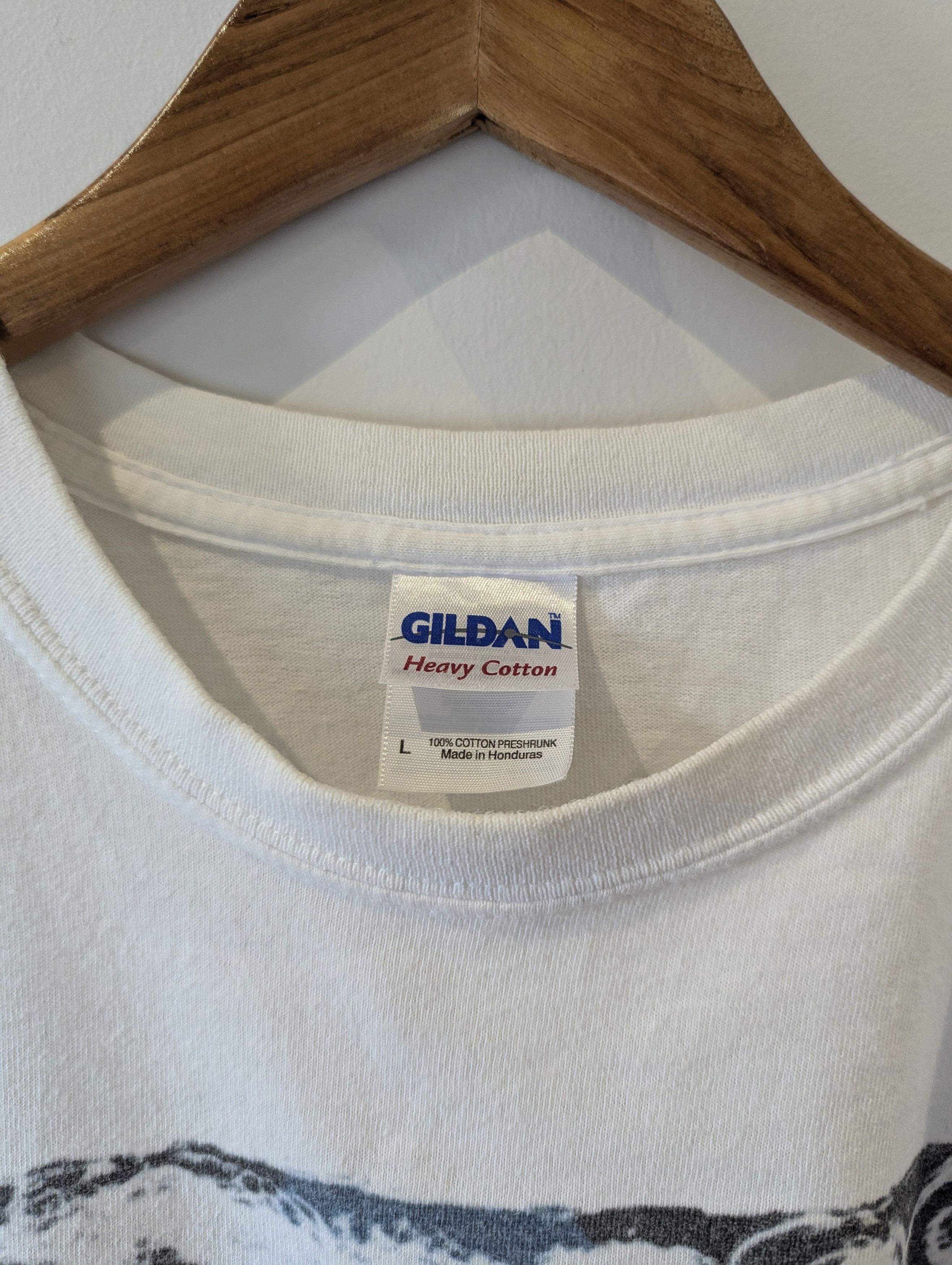 Gildan QUEENS OF THE STONE AGE VINTAGE 2003 TOUR T-SHIRT - QOTSA LG Size US L / EU 52-54 / 3 - 2 Thumbnail