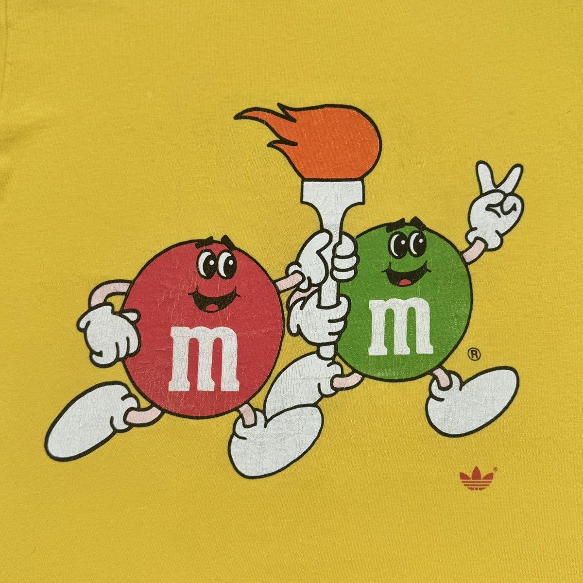 USA Olympics Vintage ADIDAS x M&M’S Olympics single stitch t-shirt Size US M / EU 48-50 / 2 - 2 Thumbnail