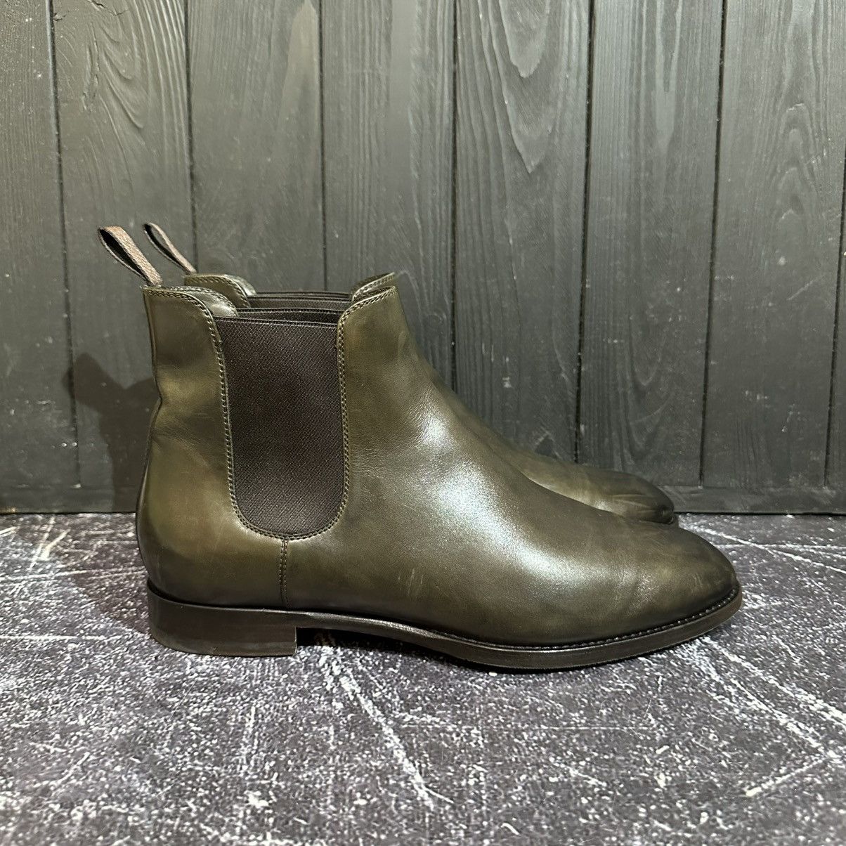 Santoni SANTONI Men’s Leather Chelsea Size 40 EU 7 US Size US 7 / EU 40 - 2 Thumbnail