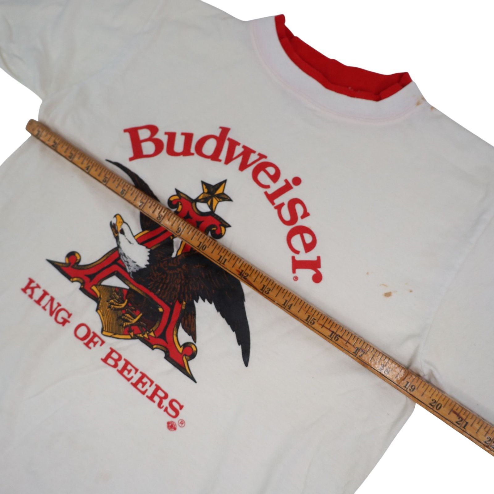 Budweiser × Vintage Vintage Budweiser King of Beers Graphic T Shirt Size US M / EU 48-50 / 2 - 8 Thumbnail