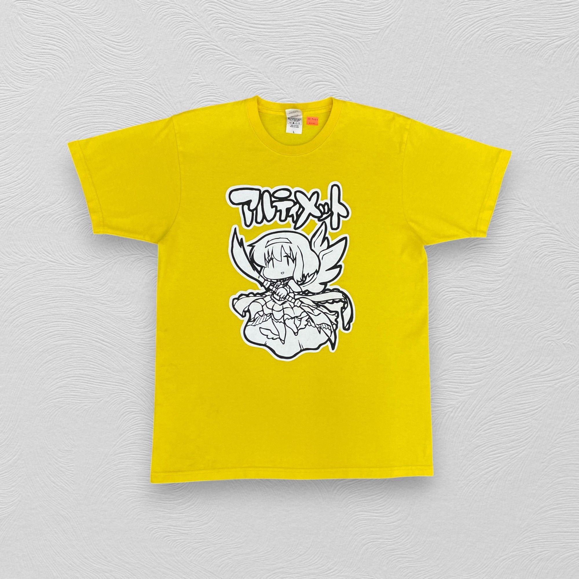 Vintage Anime Girl Wings Character Medium Shirt - K041