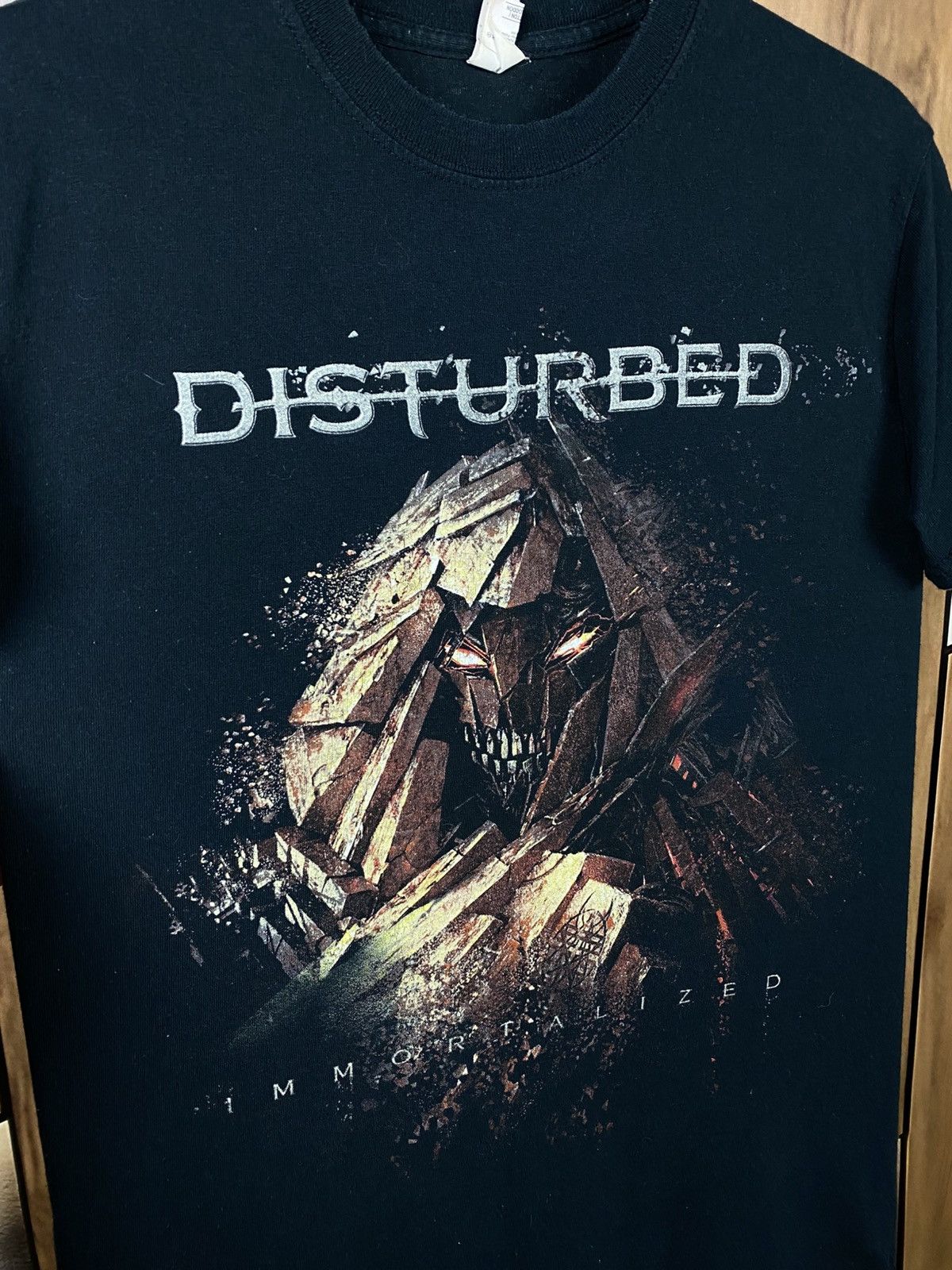 Band Tees 😈Vintage 2016 T-Shirt Disturbed Immortalized Tour Tee 😈 Size US S / EU 44-46 / 1 - 3 Thumbnail