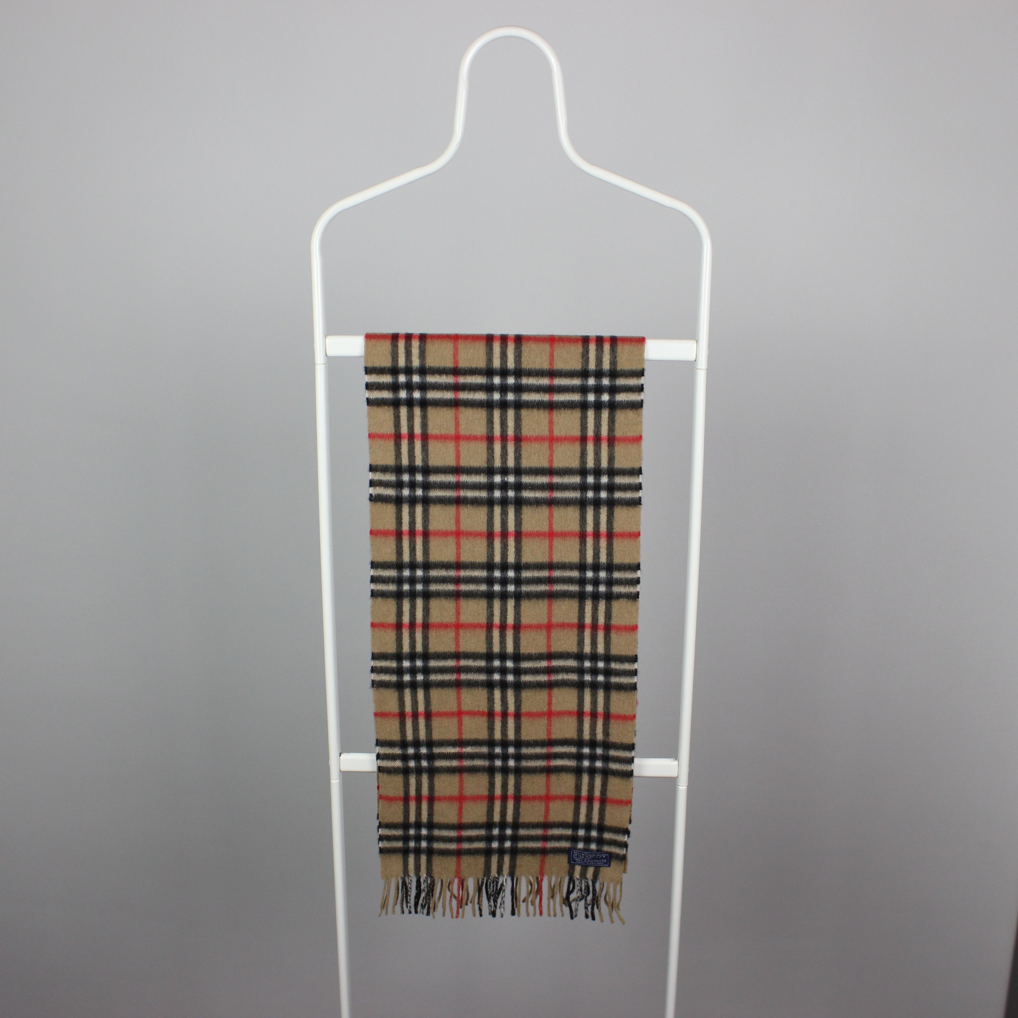 Burberry Burberry scarf pure cashmere wool nova full beige 0006 Size ONE SIZE - 3 Thumbnail