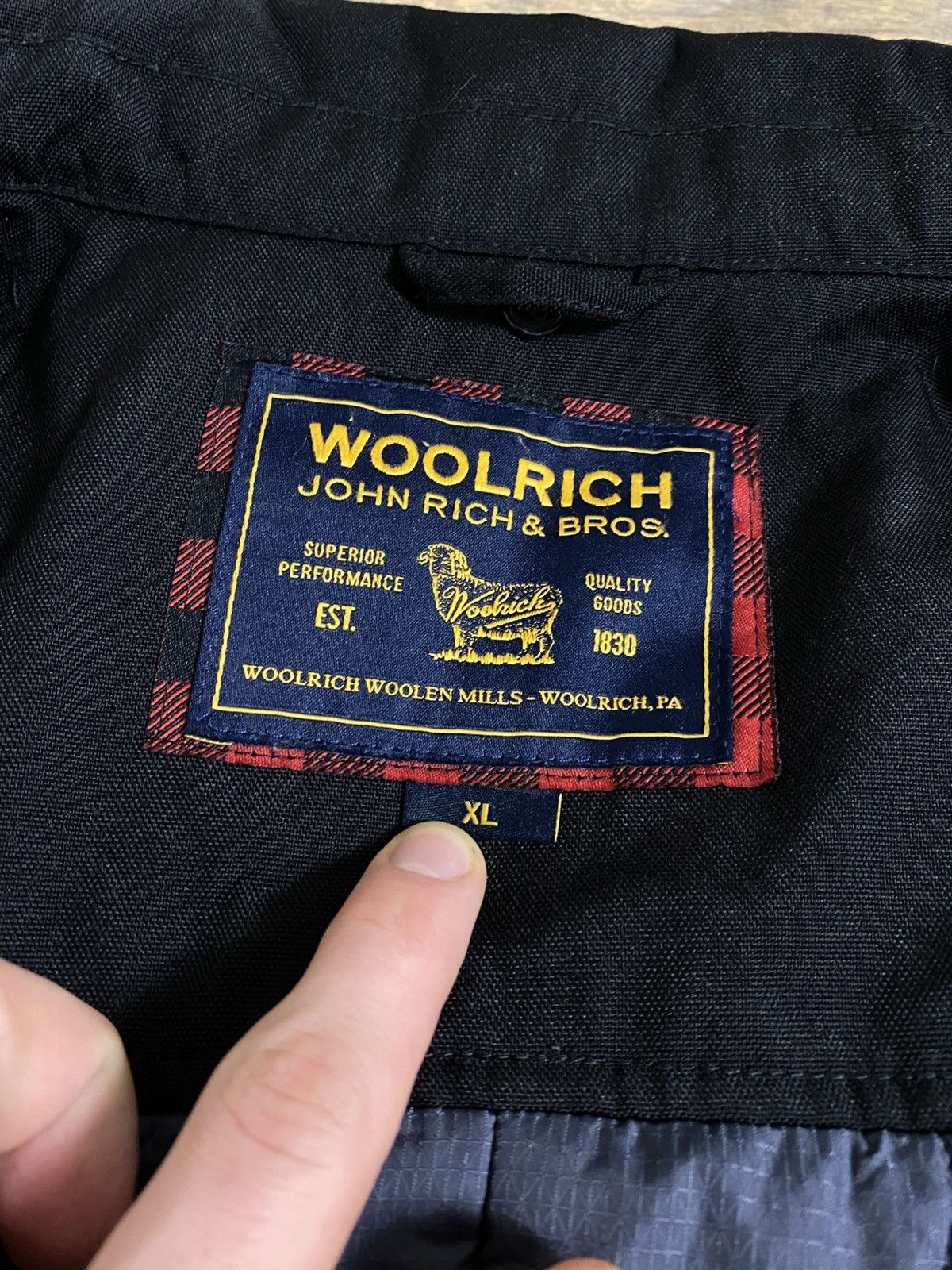 Japanese Brand Woolrich John Rich & Bros Quilted Lining Belted Trench Coat Size XL / US 12-14 / IT 48-50 - 7 Thumbnail
