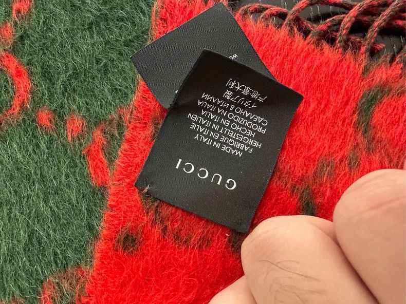 Gucci Gucci Double-sided logo scarf Size ONE SIZE - 3 Thumbnail