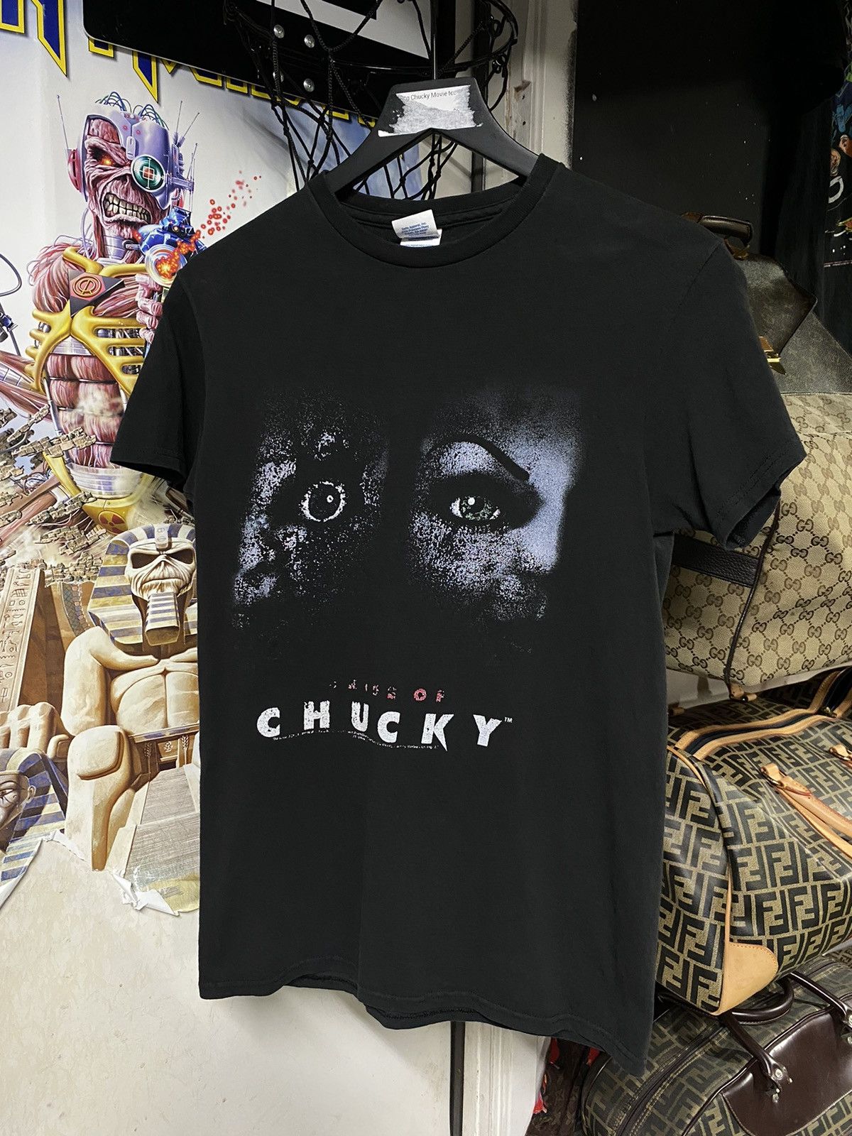 Vintage Vintage Bride of Chucky Movie promo tee Size US S / EU 44-46 / 1 - 6 Thumbnail