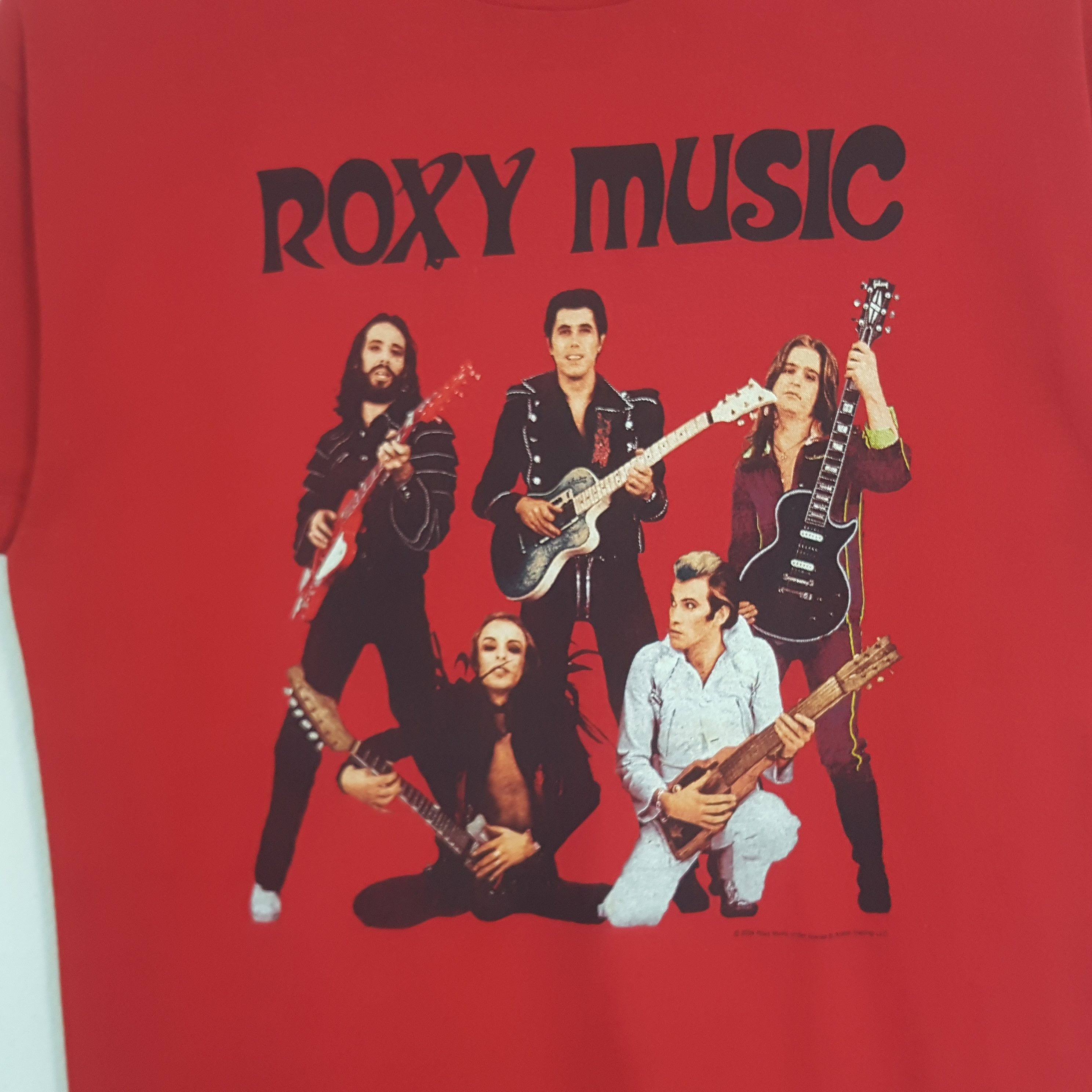 Band Tees × Vintage Vintage Roxy Music American Rock Band Tshirt Size US M / EU 48-50 / 2 - 2 Thumbnail