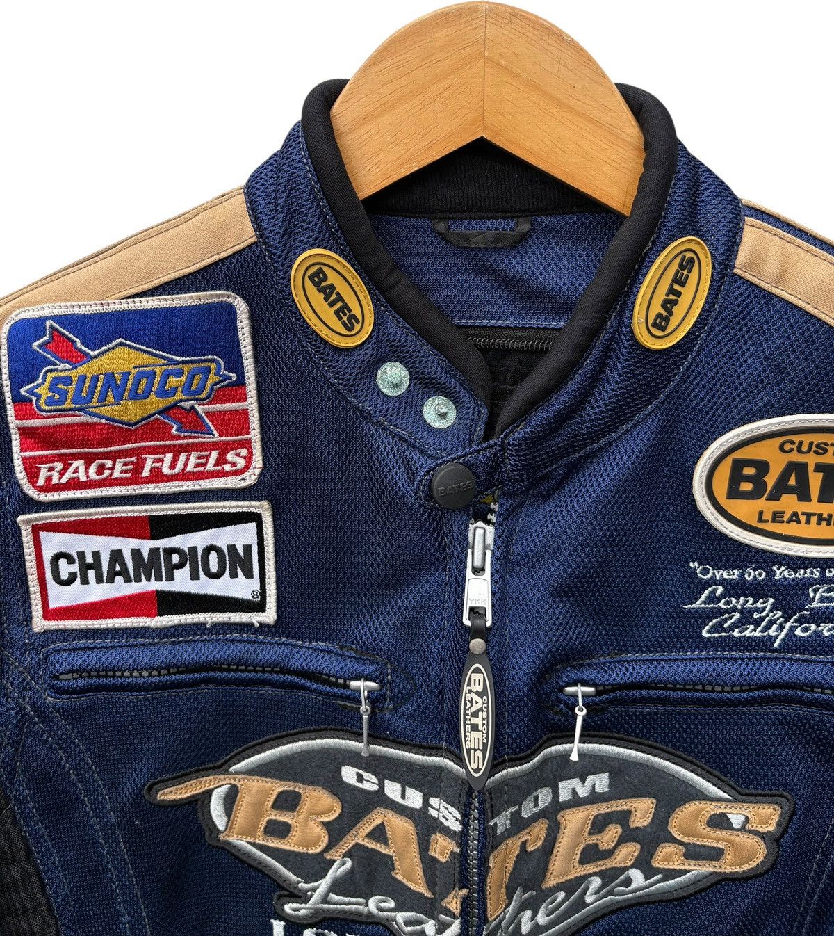 Sports Specialties Vintage Bates Leather Motorcycle Biker Jacket Size US S / EU 44-46 / 1 - 2 Thumbnail