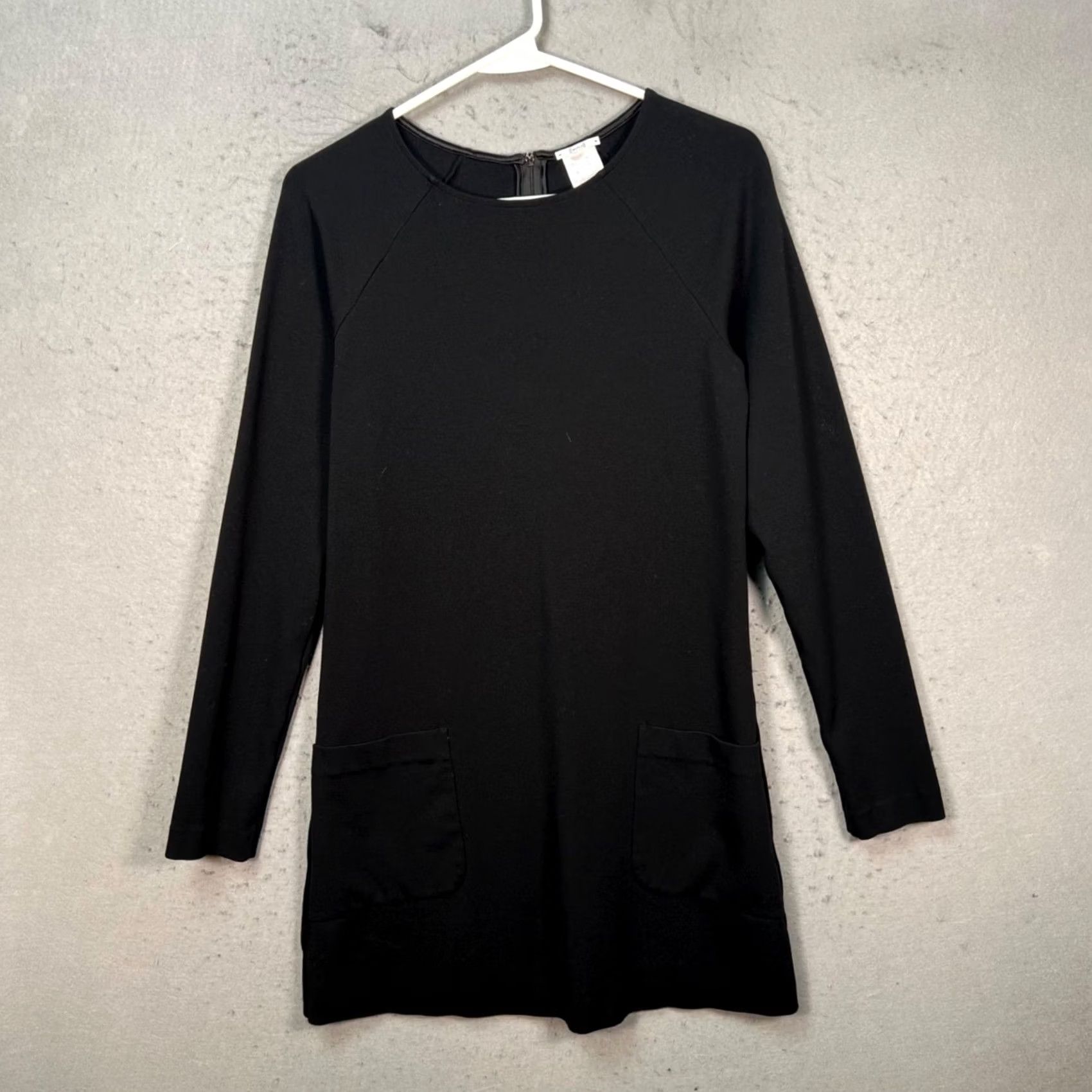 Wolford Wolford Black Long Sleeve Mini Dress With Pockets Women’s Size 6 Size M / US 6-8 / IT 42-44 - 2 Thumbnail