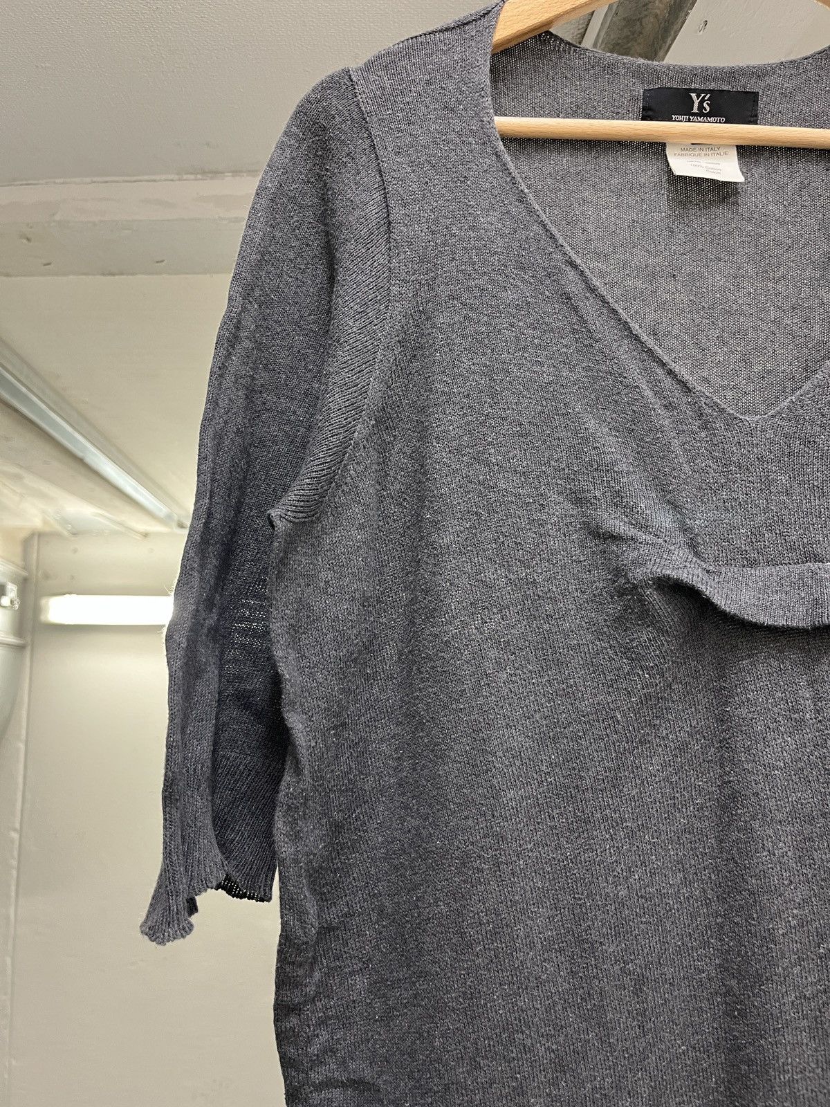 Yohji Yamamoto Y’s Yohji Yamamoto Layered Knit Cotton Dress Size L / US 10 / IT 46 - 2 Thumbnail