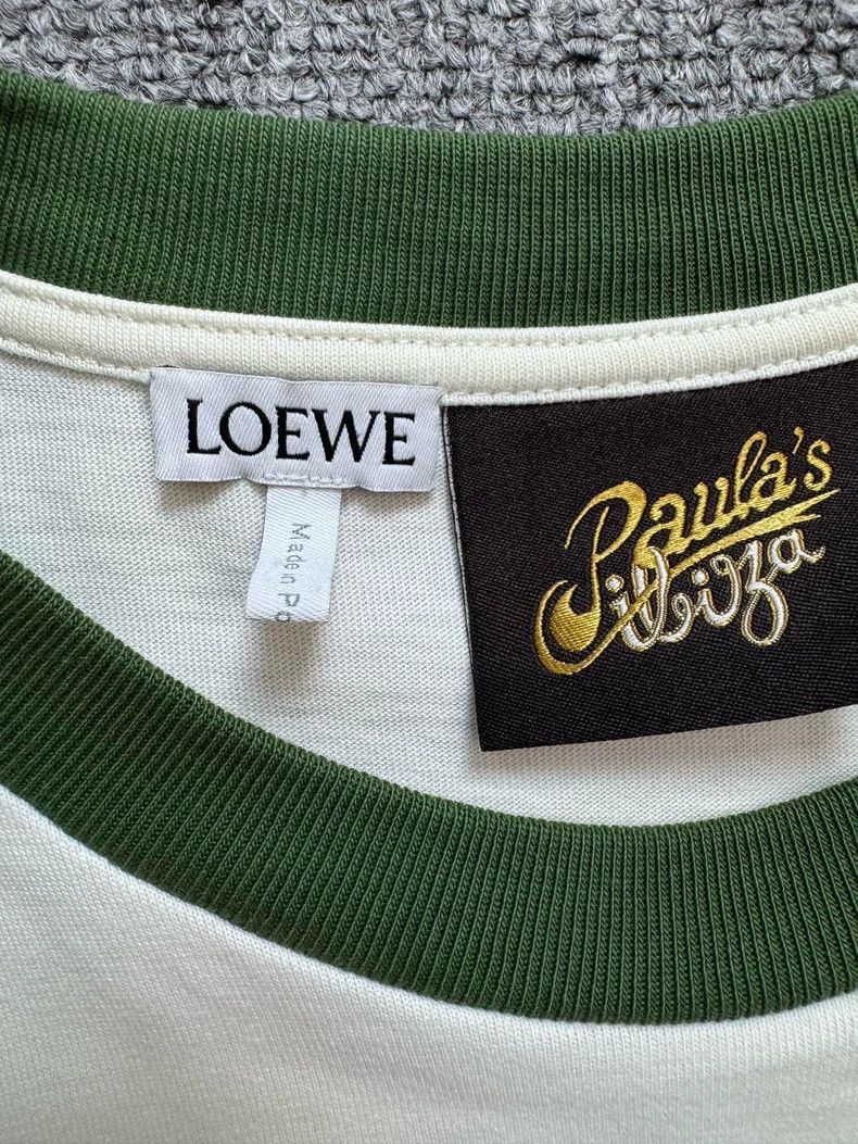 Loewe LOEWE Colorful embroidered letter logo short sleeve T-shir Size M / US 6-8 / IT 42-44 - 4 Thumbnail