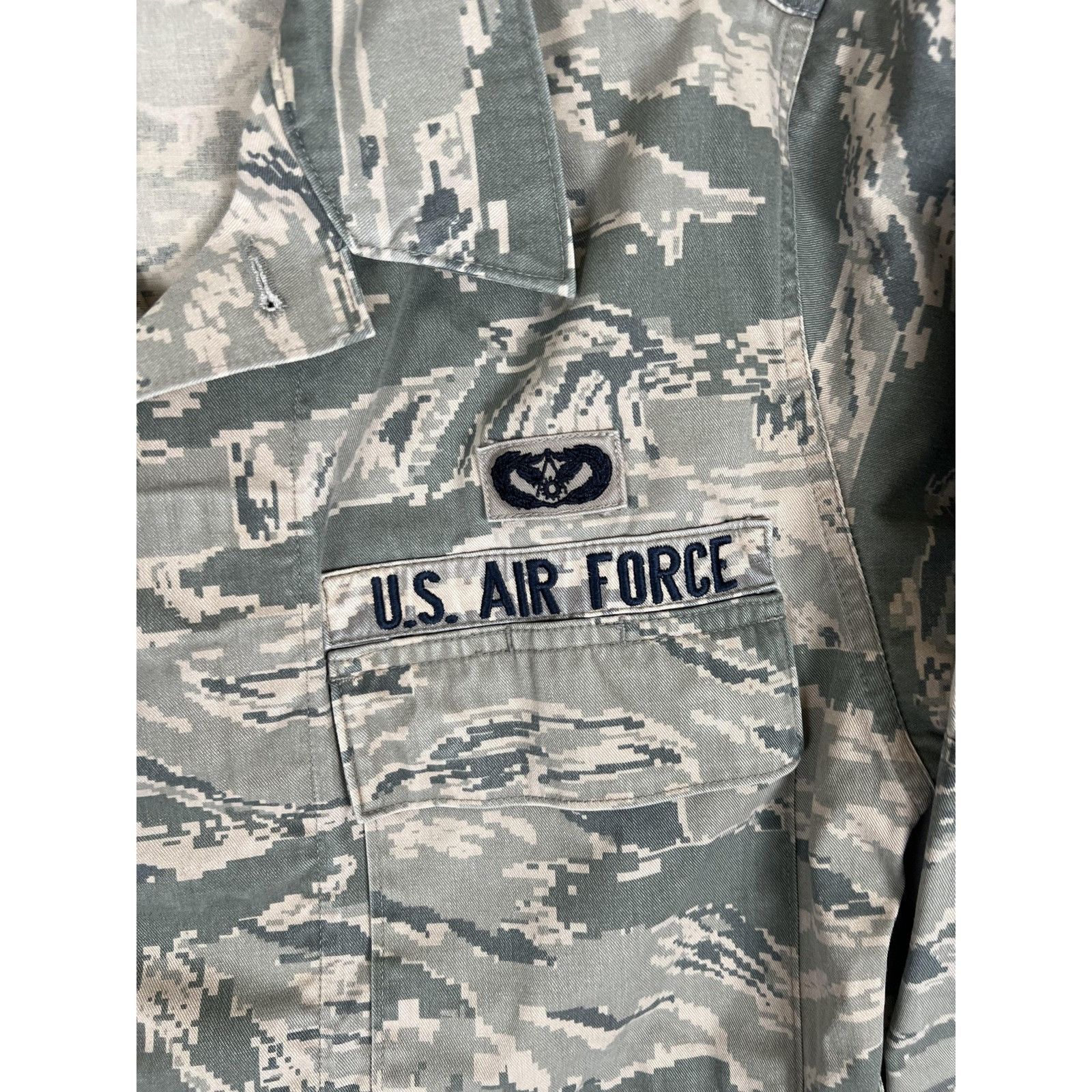 Other US Air Force Coat Mens 38 Long Camo ABU Tiger Stripe Utility Size US S / EU 44-46 / 1 - 2 Thumbnail