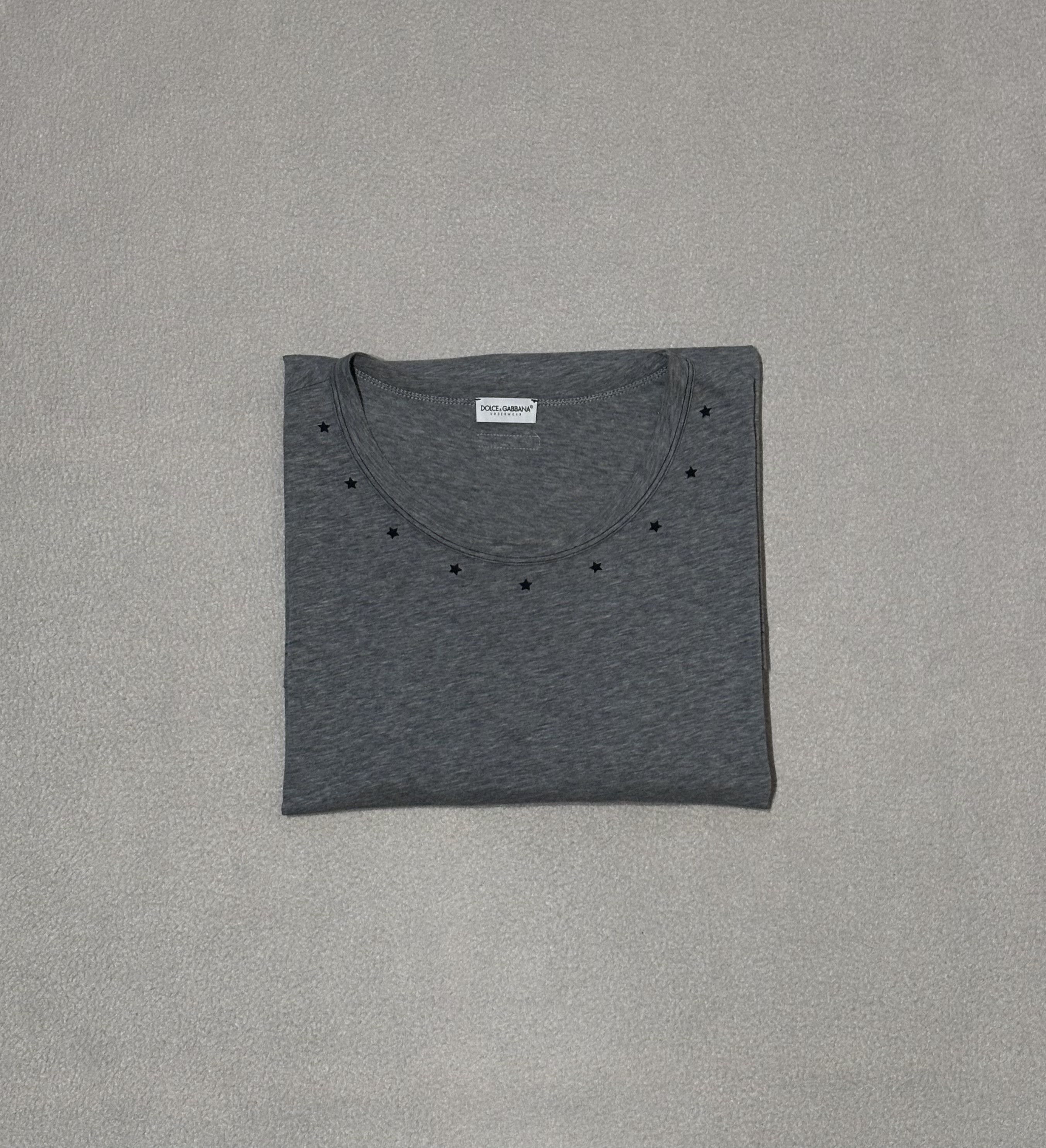 Dolce & Gabbana Dolce Gabbana Underwear Gray T-shirt Size. XL Size US XL / EU 56 / 4 - 16 Thumbnail