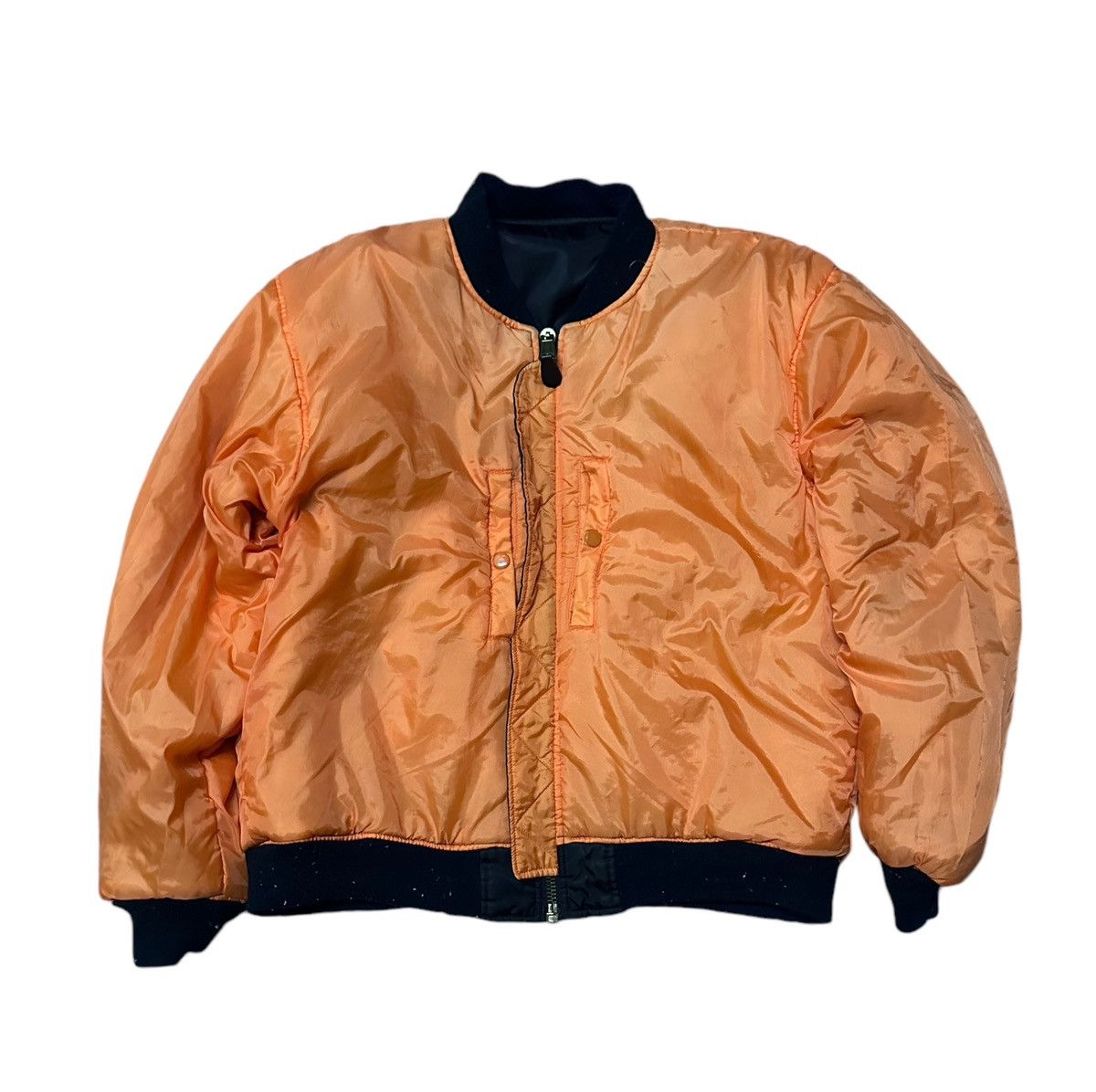 Japanese Brand Super hop magnum dry reversible bomber jacket Size US L / EU 52-54 / 3 - 6 Thumbnail