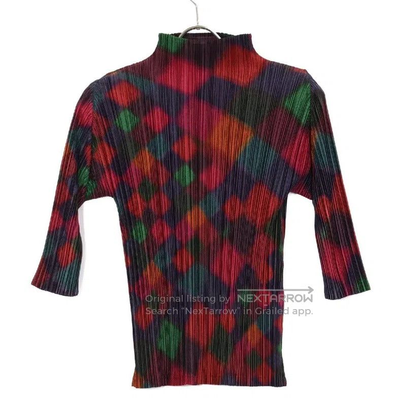 Issey Miyake Issey Miyake Red Long Sleeve Size M / US 6-8 / IT 42-44 - 3 Thumbnail