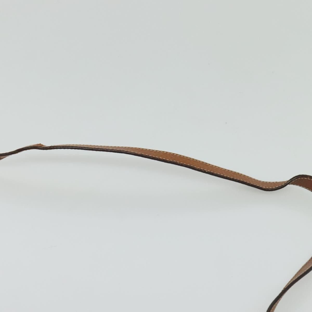 Celine CELINE Macadam Canvas Shoulder Bag Pvc Leather Brown Gold Size ONE SIZE - 8 Thumbnail