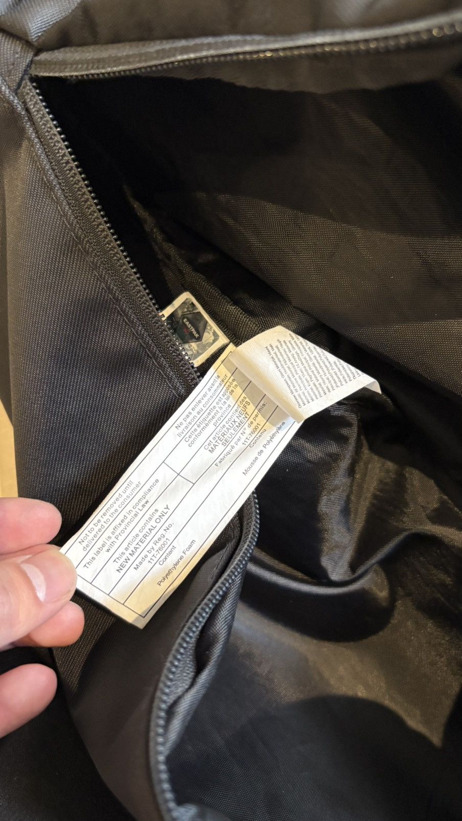 Eastpak × Raf Simons Raf Simons Sleek Sling bag from AW18 Size ONE SIZE - 7 Thumbnail