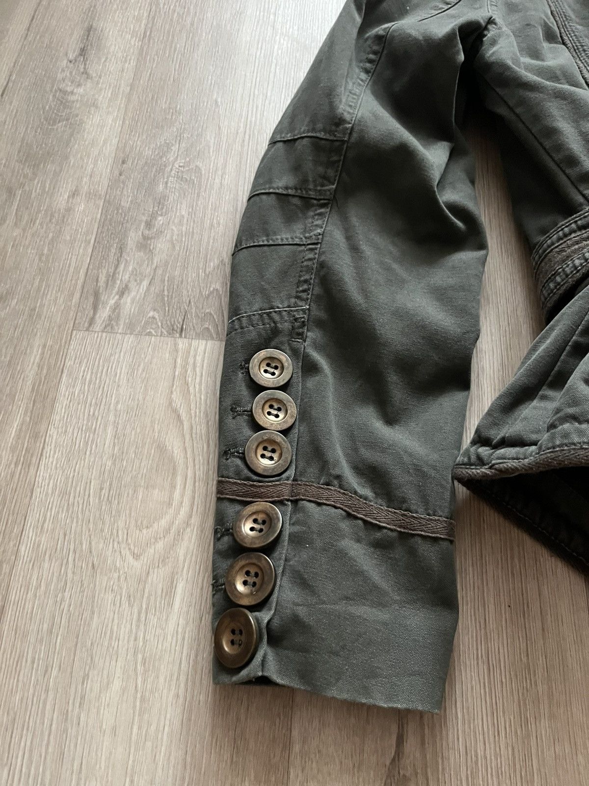 Japanese Brand 00s Napoleon Jacket If Six Was Nine PPFM Balmain Vibe Japan Size M / US 6-8 / IT 42-44 - 8 Thumbnail