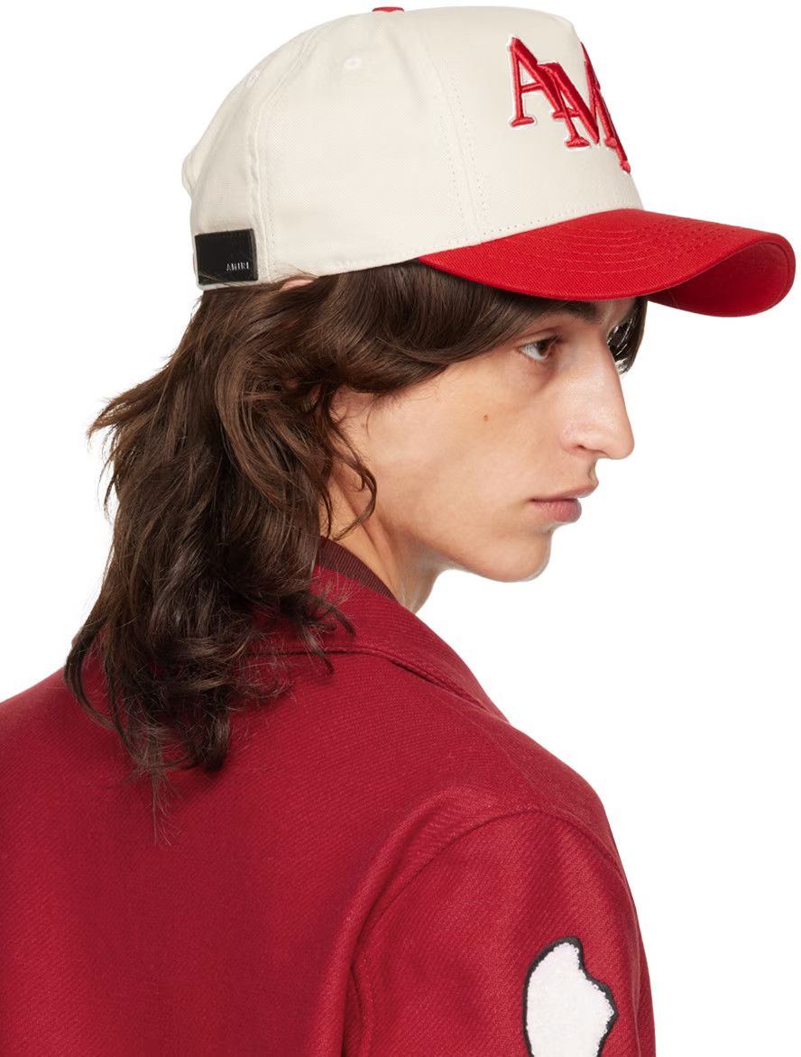 Amiri o1s1wg110525 Size: OS / Staggered Baseball Hat / Cap Size ONE SIZE - 5 Thumbnail