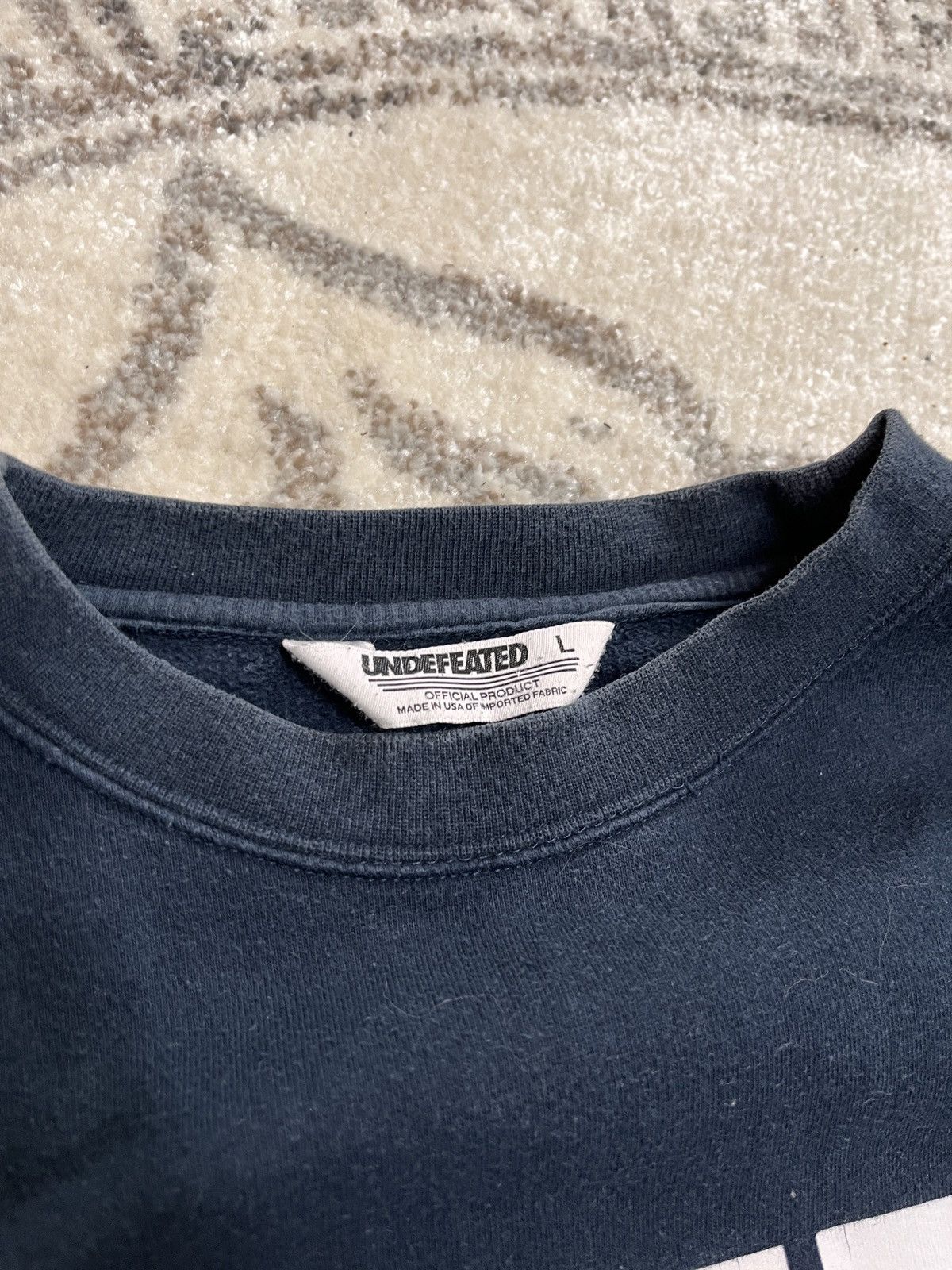 Undefeated Undefeated big Logo crewneck USA swag Size US L / EU 52-54 / 3 - 4 Thumbnail