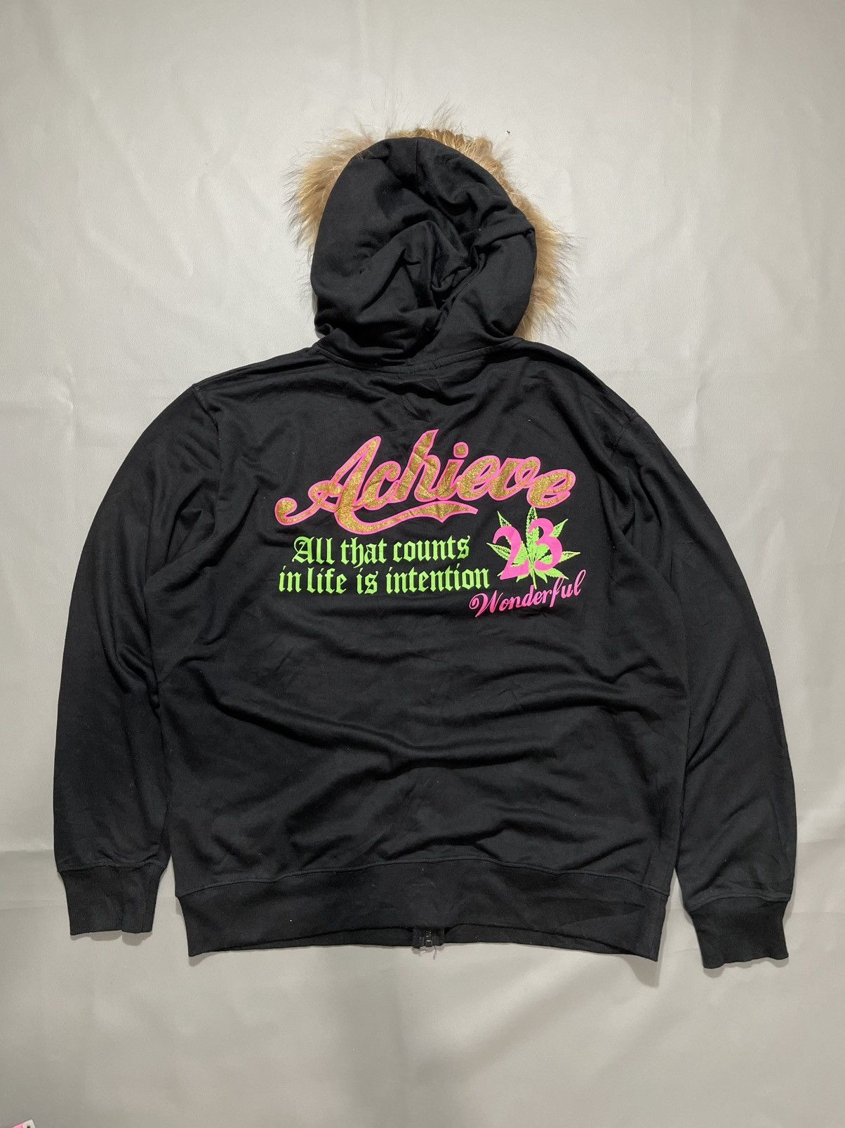 If Six Was Nine Space Opera Faux Fur Zip Hoodie Poem Ifsix lgb style Size US XL / EU 56 / 4 - 4 Thumbnail