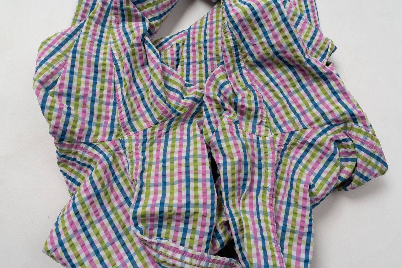 Etro 🔵ETRO Italy 39 Multicolour Check Bottom Up Shirt Made Italy Size US M / EU 48-50 / 2 - 13 Thumbnail
