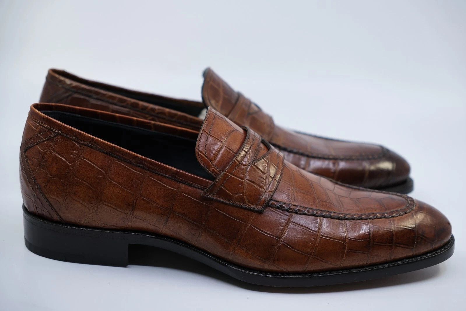 Ermenegildo Zegna New Ermenegildo Zegna Premium Brown UK 8.5 US 9.5 EU 42.5 Size US 9.5 / EU 42-43 - 3 Thumbnail
