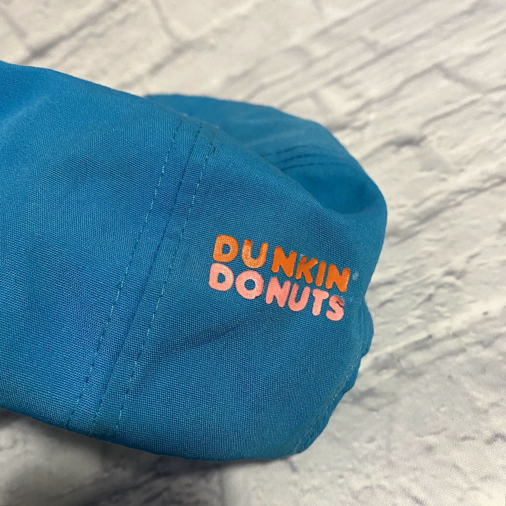 Vintage VINTAGE Dunkin Donuts Hat Cap Baseball Adjustable Roped Blue Unisex Adults Workwear Casual Logo Breathable Lightweight Coffe Coolatta Employee Rare Size ONE SIZE - 2 Thumbnail