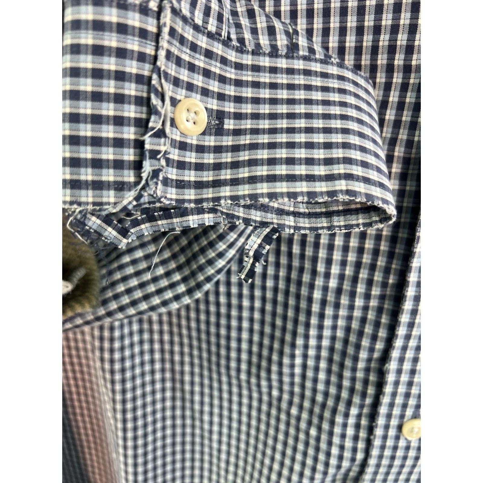 Vintage VINTAGE? No. L.L.Bean Button-Up Shirt Men 2XL Blue Check Work Shirt Long Sleeve Chest Pocket Regular Fit Casual Cotton 2XL Blue Men's Shirt Size US XXL / EU 58 / 5 - 6 Thumbnail