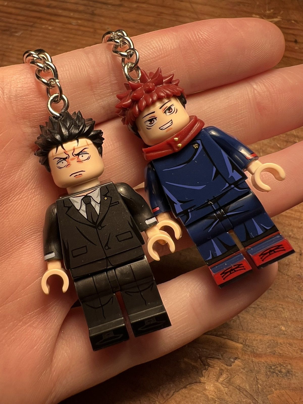 Anime Yuhu Hirono Jujutsu Kaisen anime minifigure keychain keyring Size ONE SIZE - 5 Thumbnail