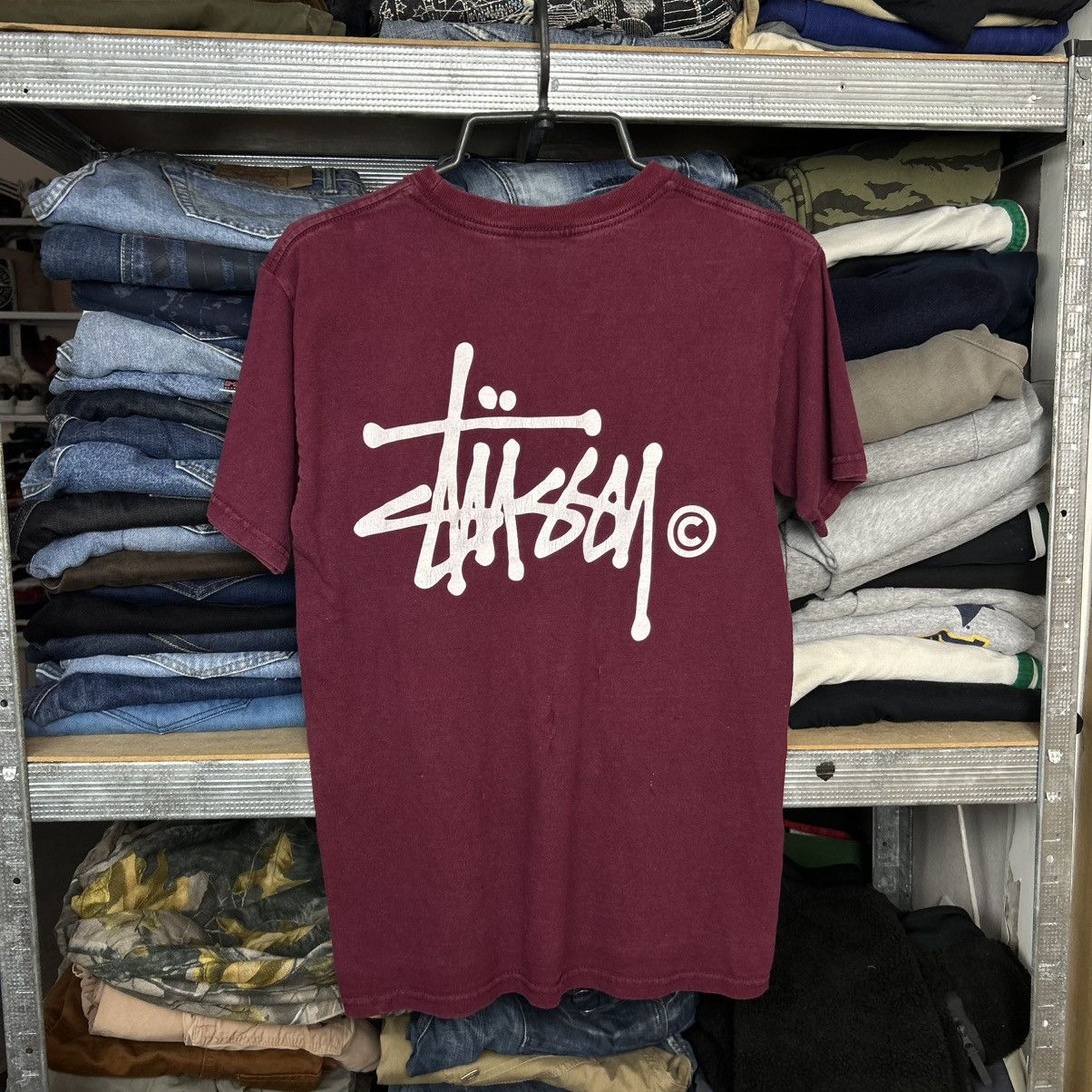 Stussy Vintage Stussy Big logo Streetwear y2k japanese tee size S Size US S / EU 44-46 / 1 - 1 Thumbnail