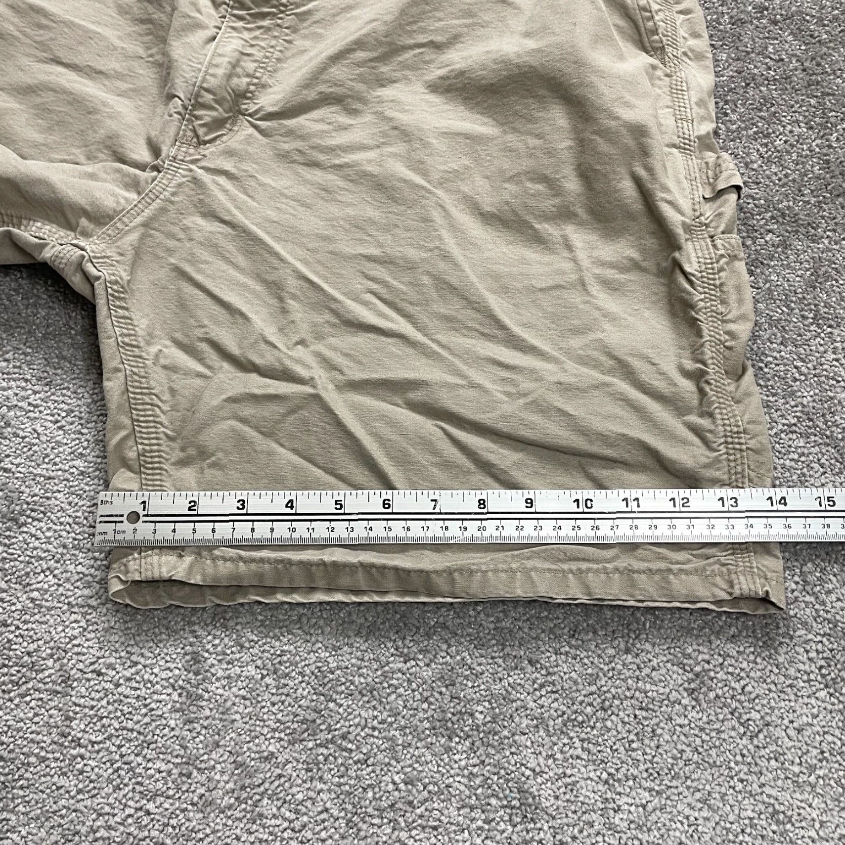 Carhartt Carhartt B144 Chino Shorts Men Brown Khaki Cotton Flat Front Outdoor Casual 42x8 Size US 42 / EU 58 - 7 Thumbnail
