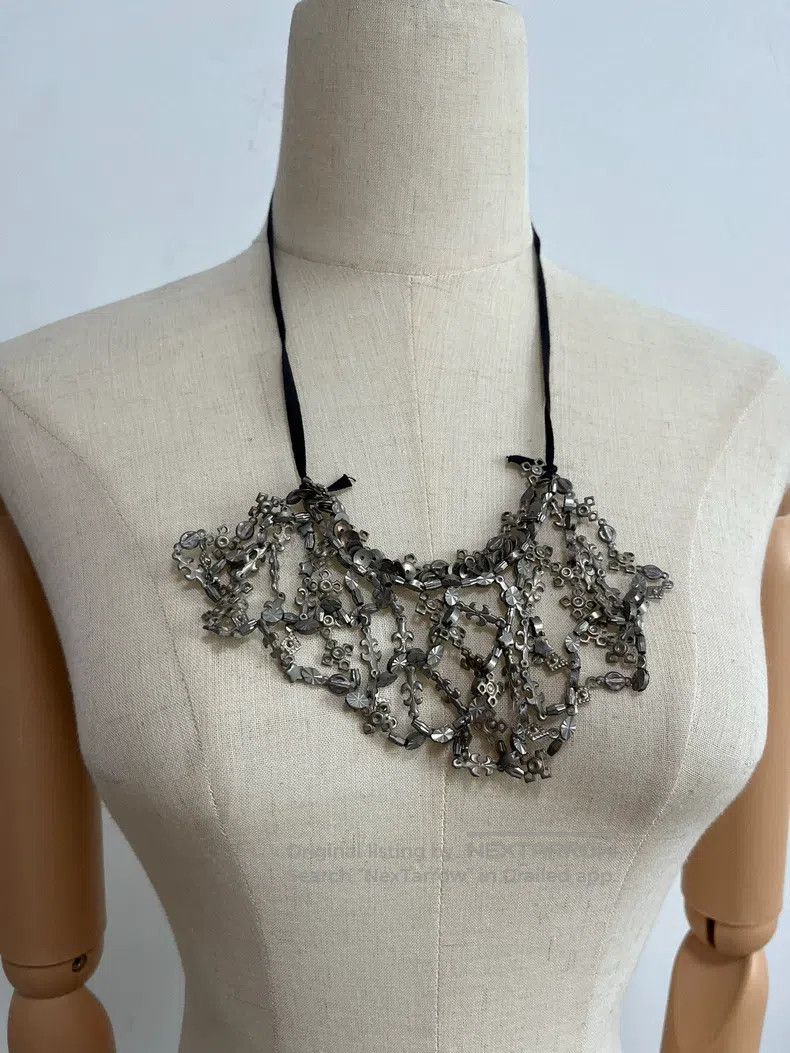 Ann Demeulemeester ANN DEMEULEMEESTER Handmade metal accessory necklace Size ONE SIZE - 1 Thumbnail