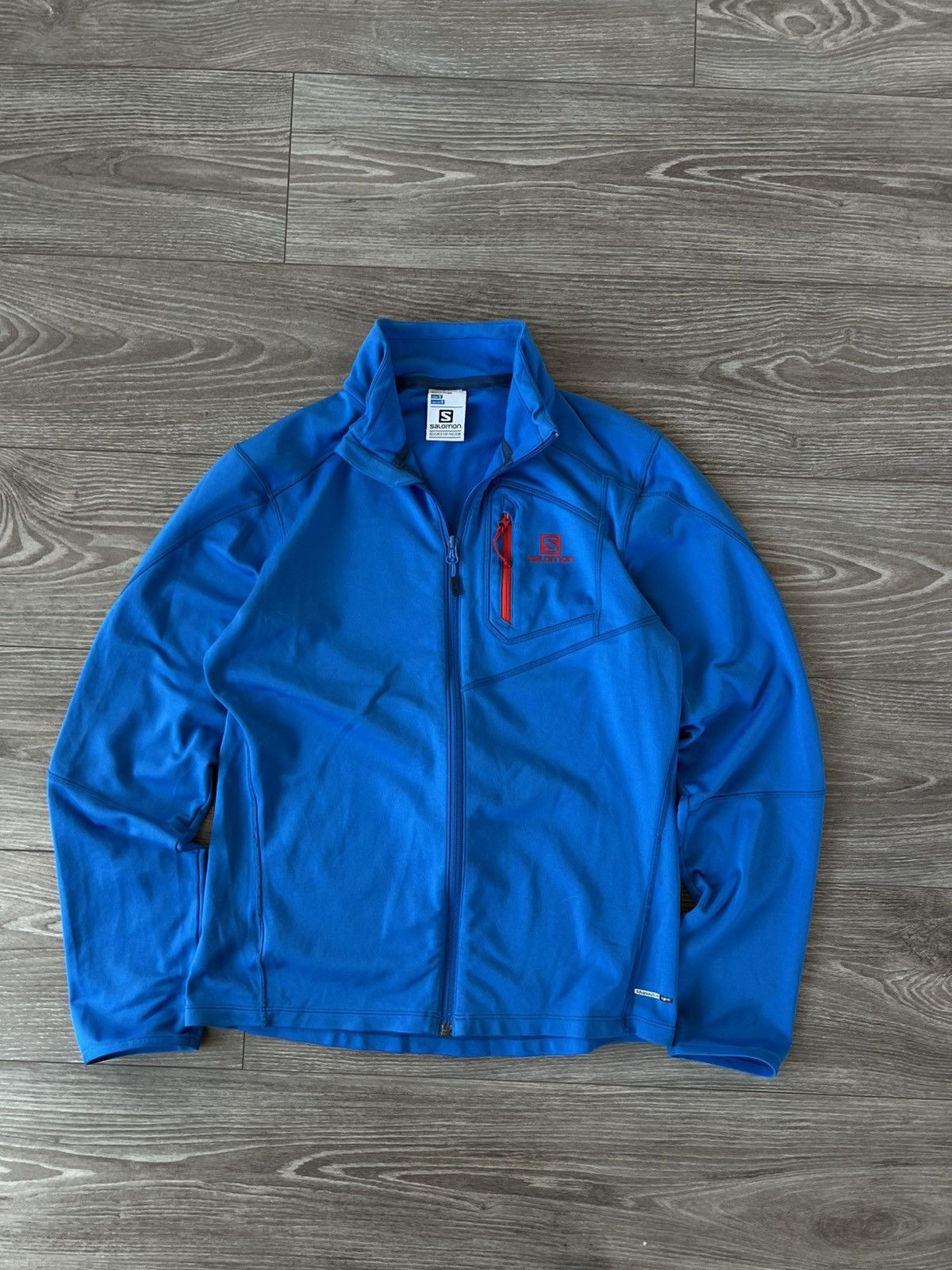 Salomon Salomon Advanced Skin Warm Zip Chest Pocket Sweatshirt Size US S / EU 44-46 / 1 - 9 Thumbnail