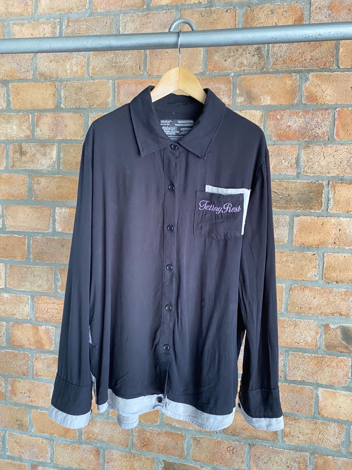 Japanese Brand Maison Gilfy Feting Rest shirt Size US L / EU 52-54 / 3 - 2 Thumbnail