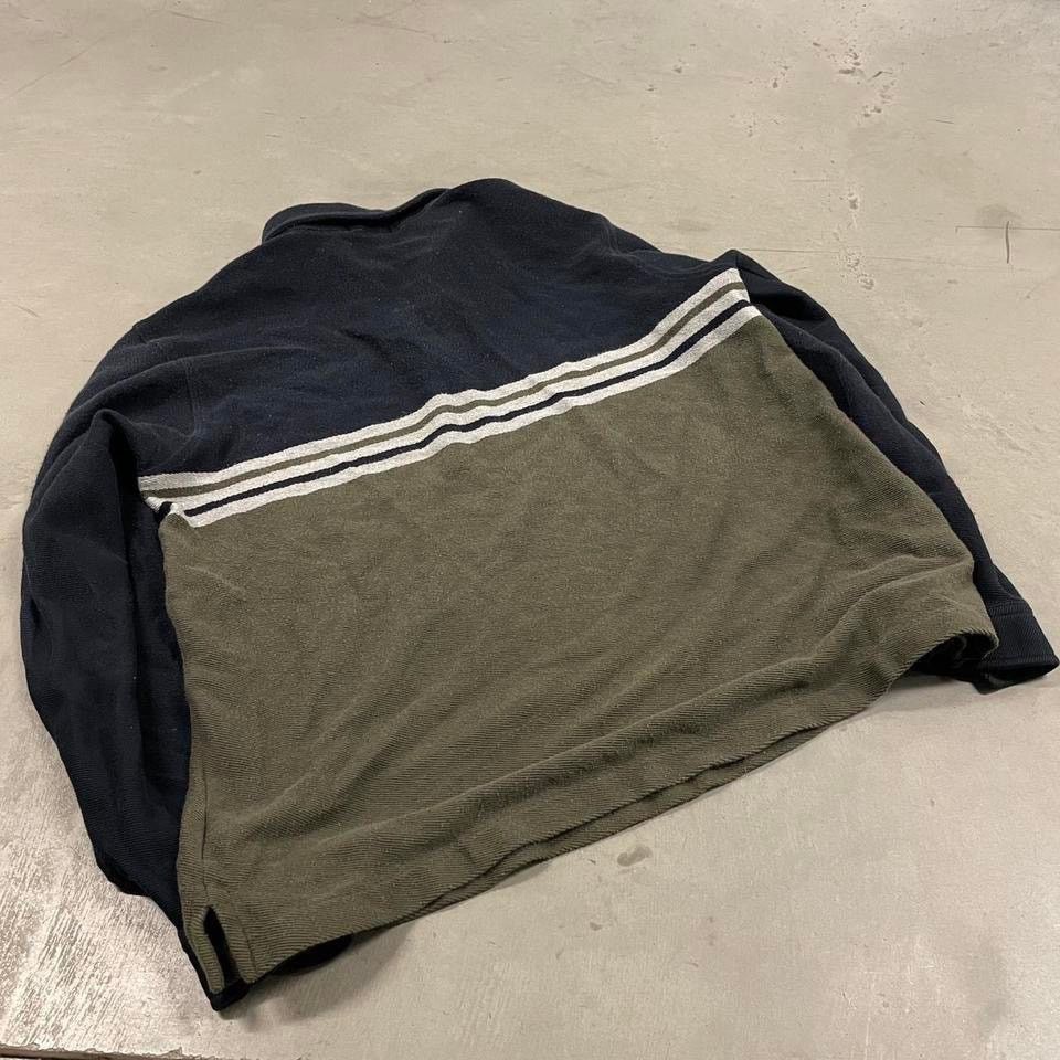 Vintage Y2K lands end striped rugby polo T-Shirt Size US XL / EU 56 / 4 - 2 Thumbnail