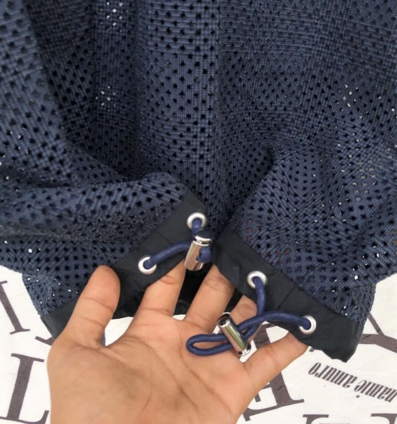 Sacai 🔥S/S 2014 Sacai Mesh Prototype Panelled Net Dress Size M / US 6-8 / IT 42-44 - 11 Thumbnail