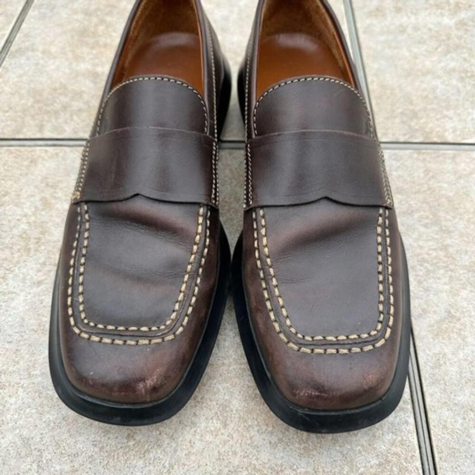 Tod's Tod's Women's Brown Leather Driving Loafers Size US 8 / IT 38 - 4 Thumbnail