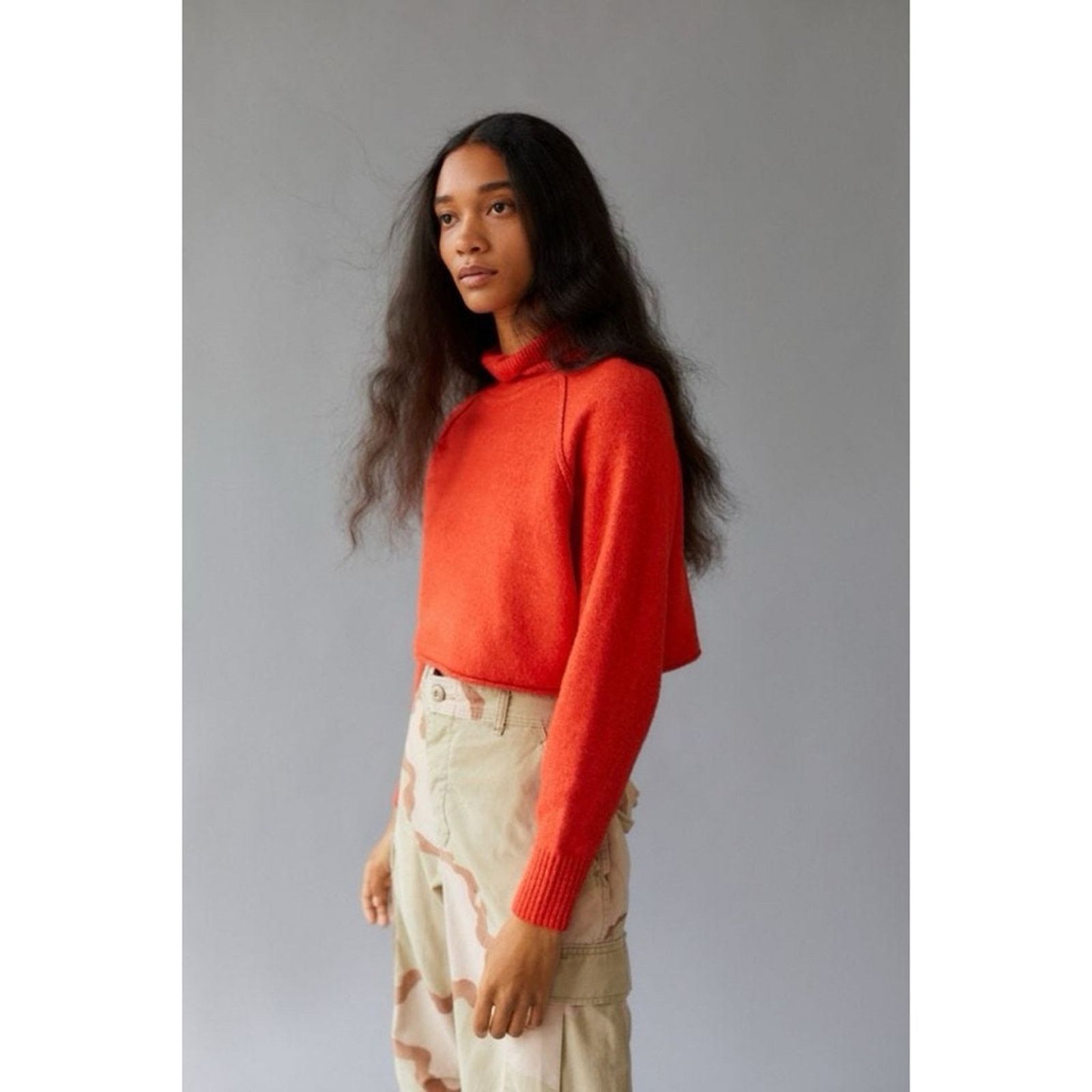 Urban Outfitters Urban Outfitters Kyla Cropped Turtleneck Sweater XS Size XS / US 0-2 / IT 36-38 - 15 Thumbnail