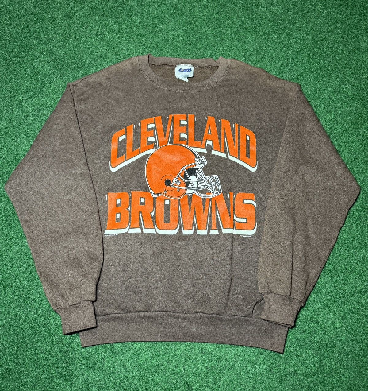 Vintage Vintage 90s Cleveland Browns 1999 Retro Crewneck Sweatshirt Size US L / EU 52-54 / 3 - 1 Thumbnail